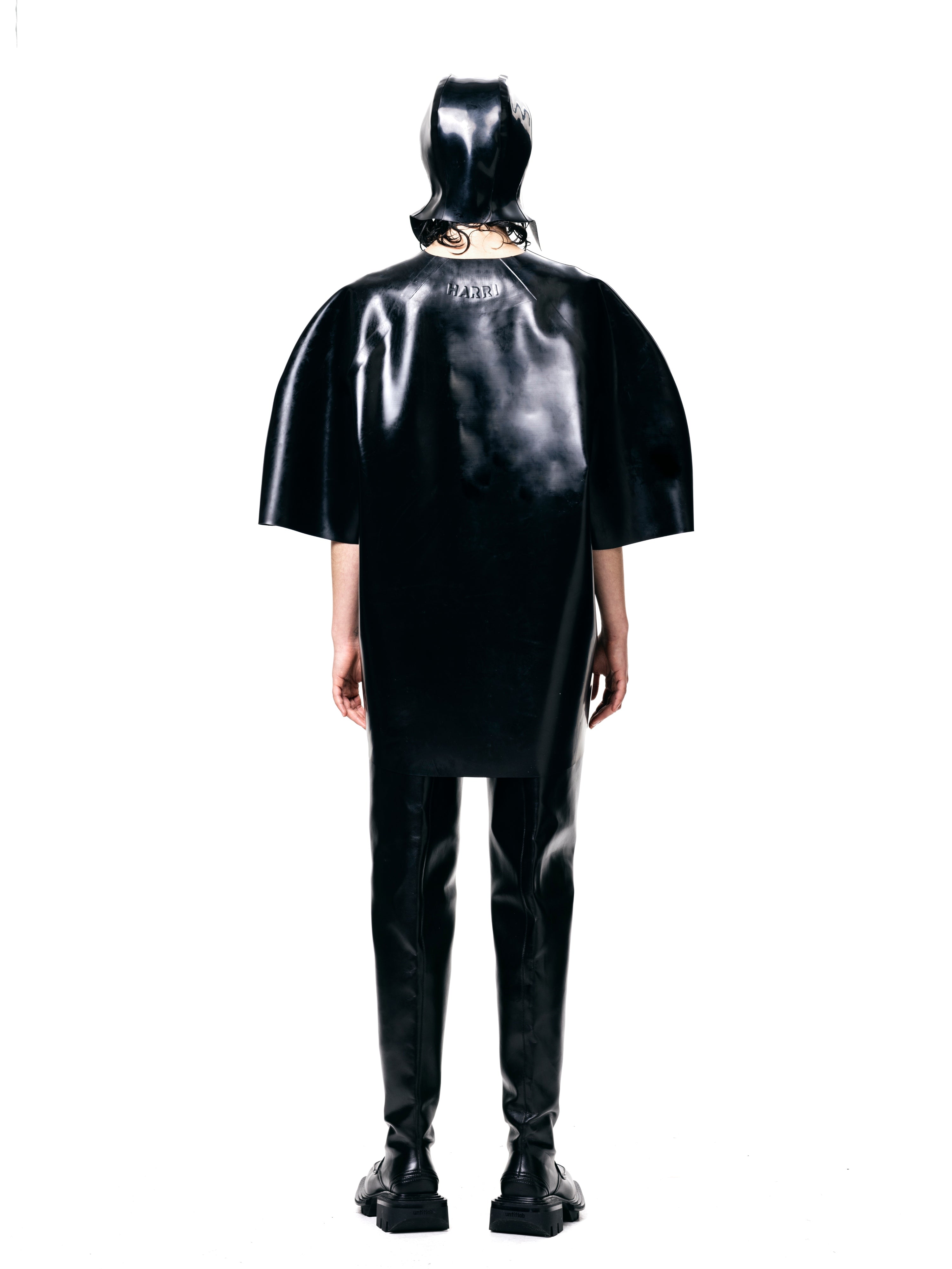Oversized latex t-shirt / dress