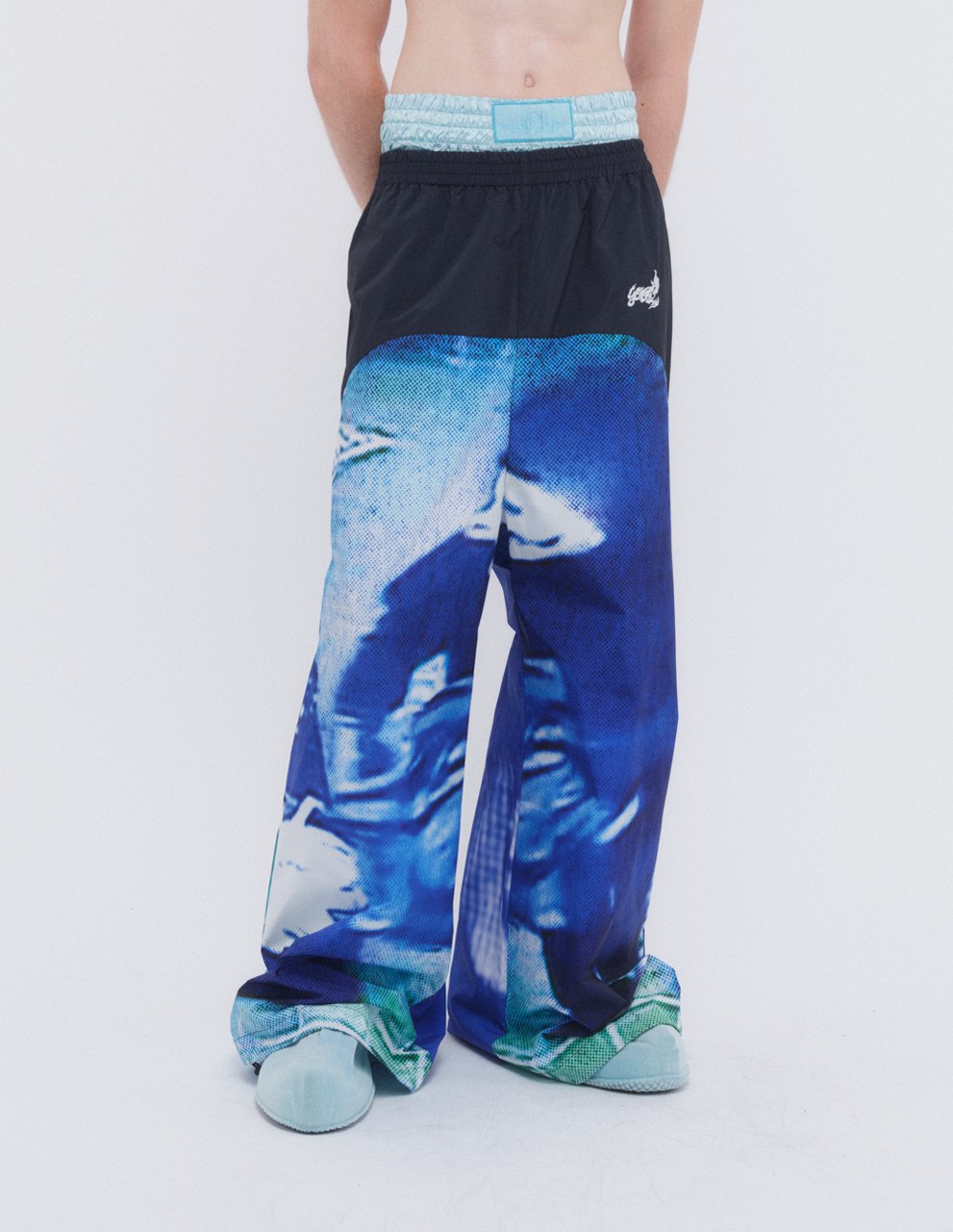 Nylon track pant