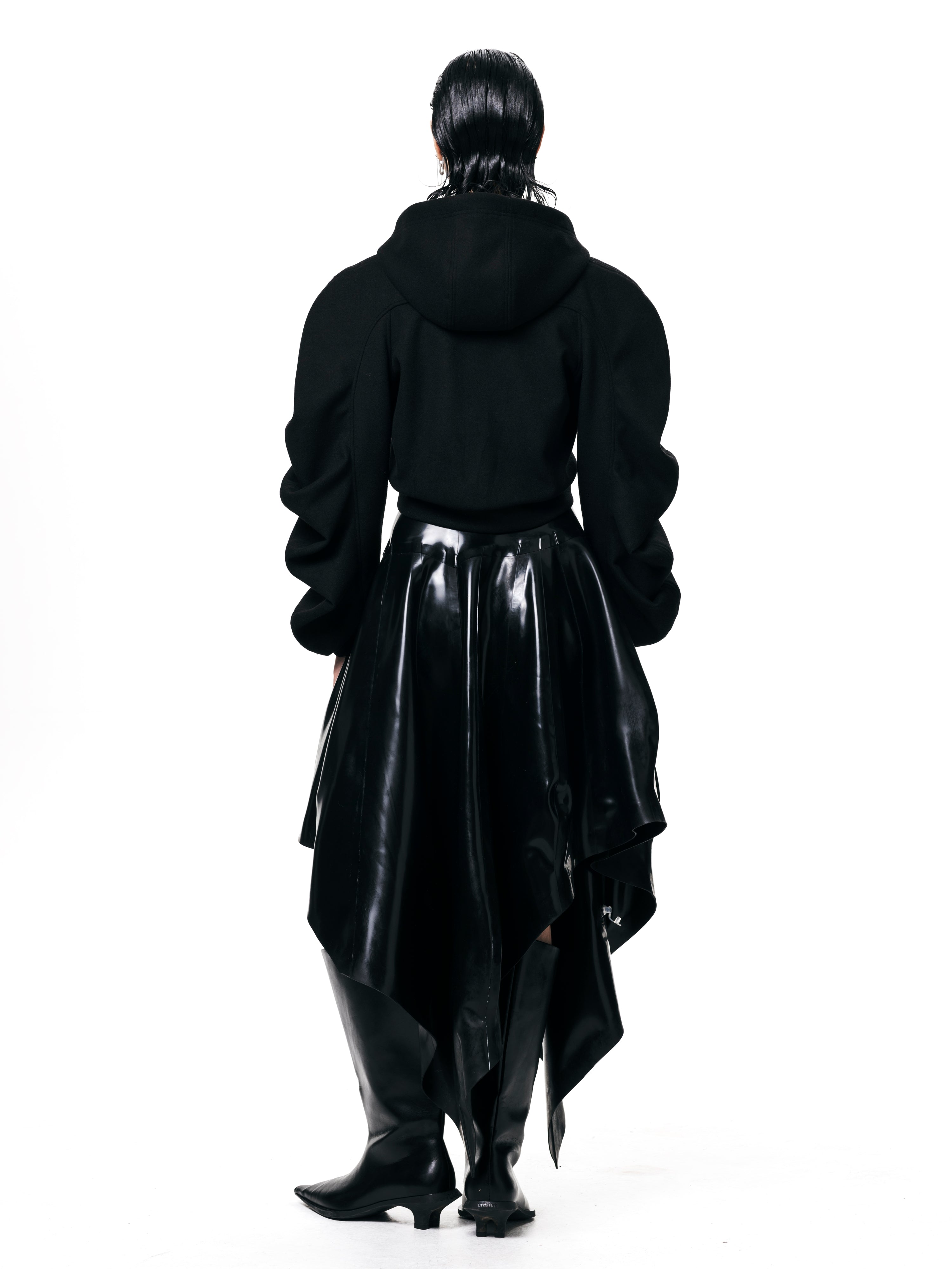Deflated hoodie