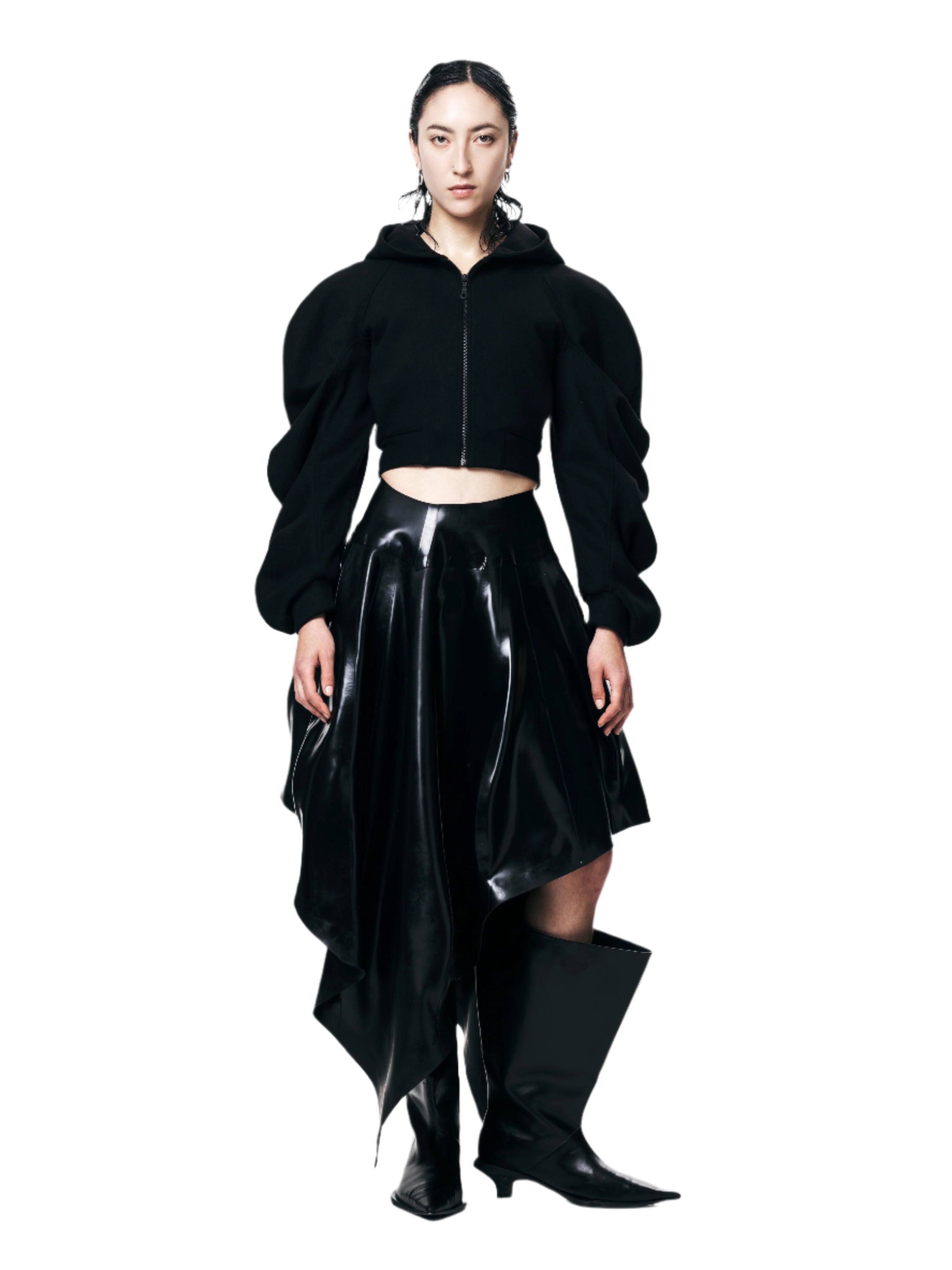 Deflated hoodie