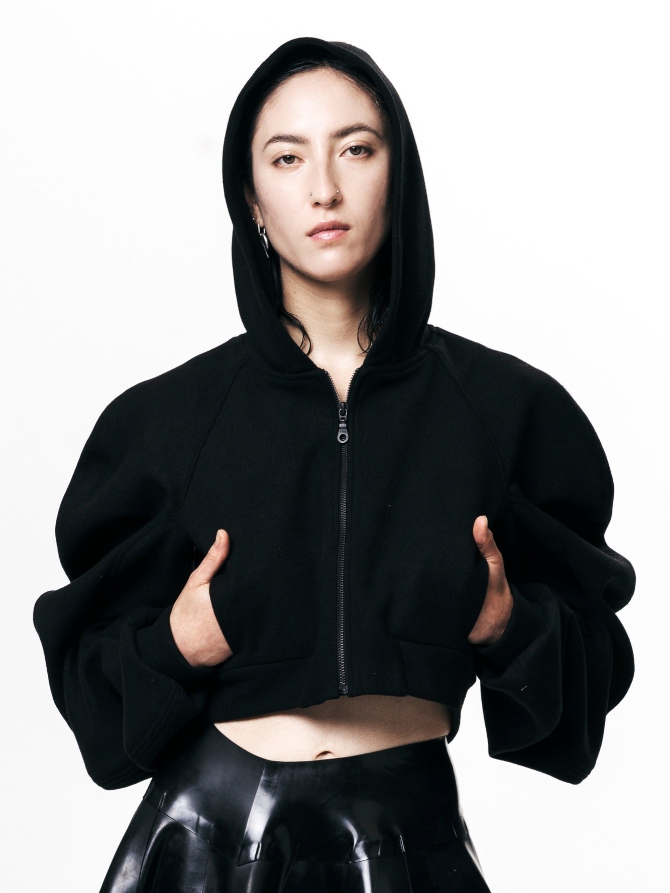 Deflated hoodie