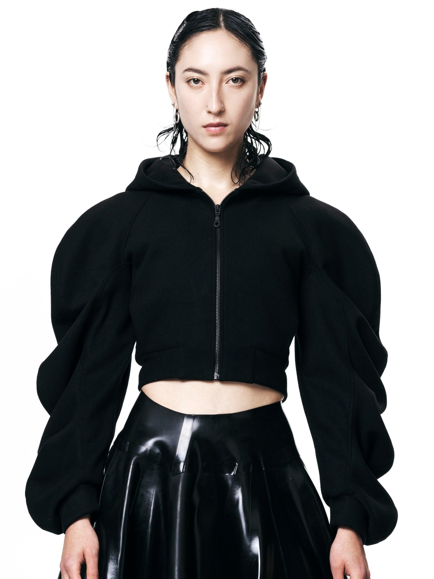 Deflated hoodie