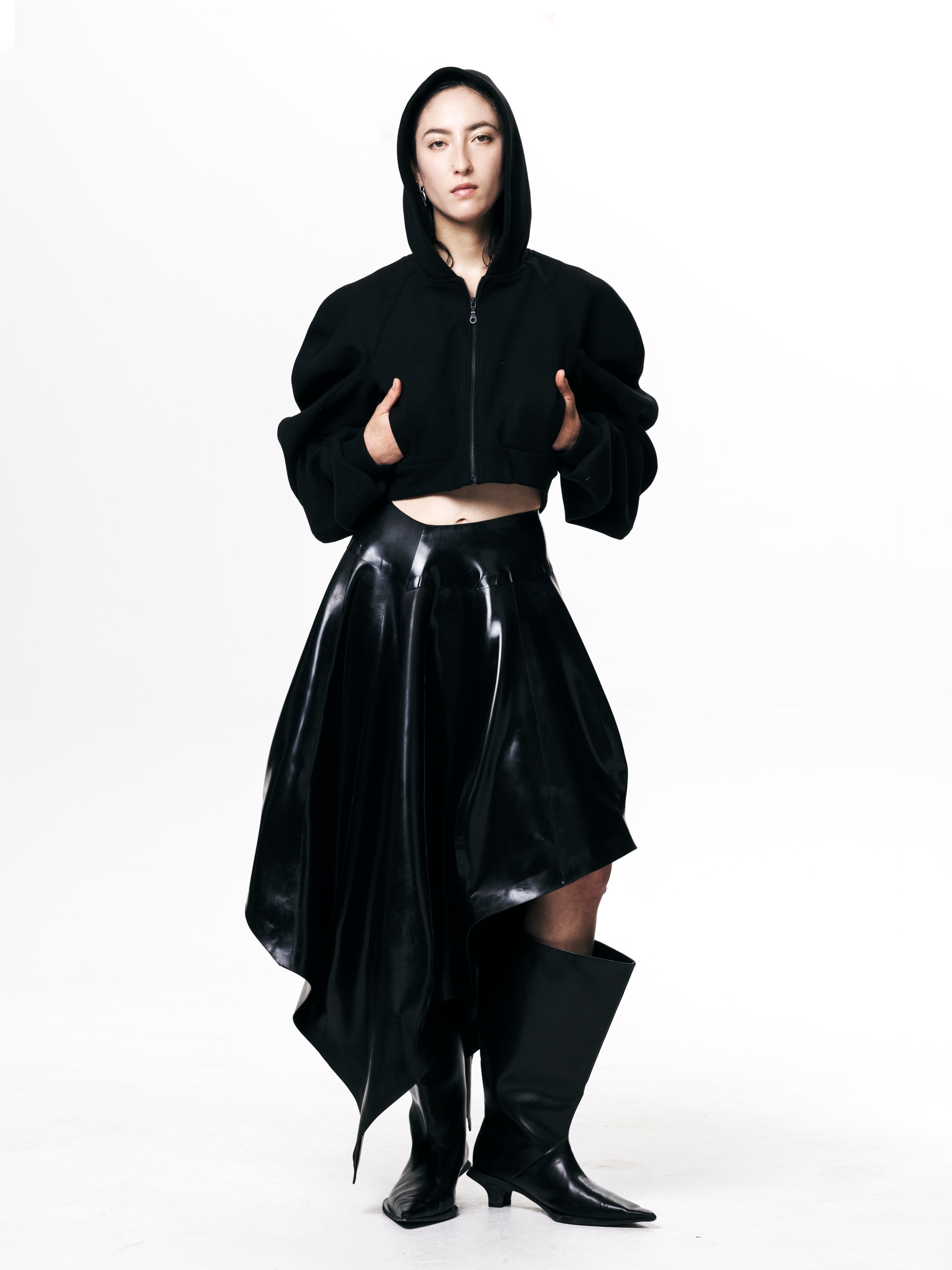 Deflated hoodie