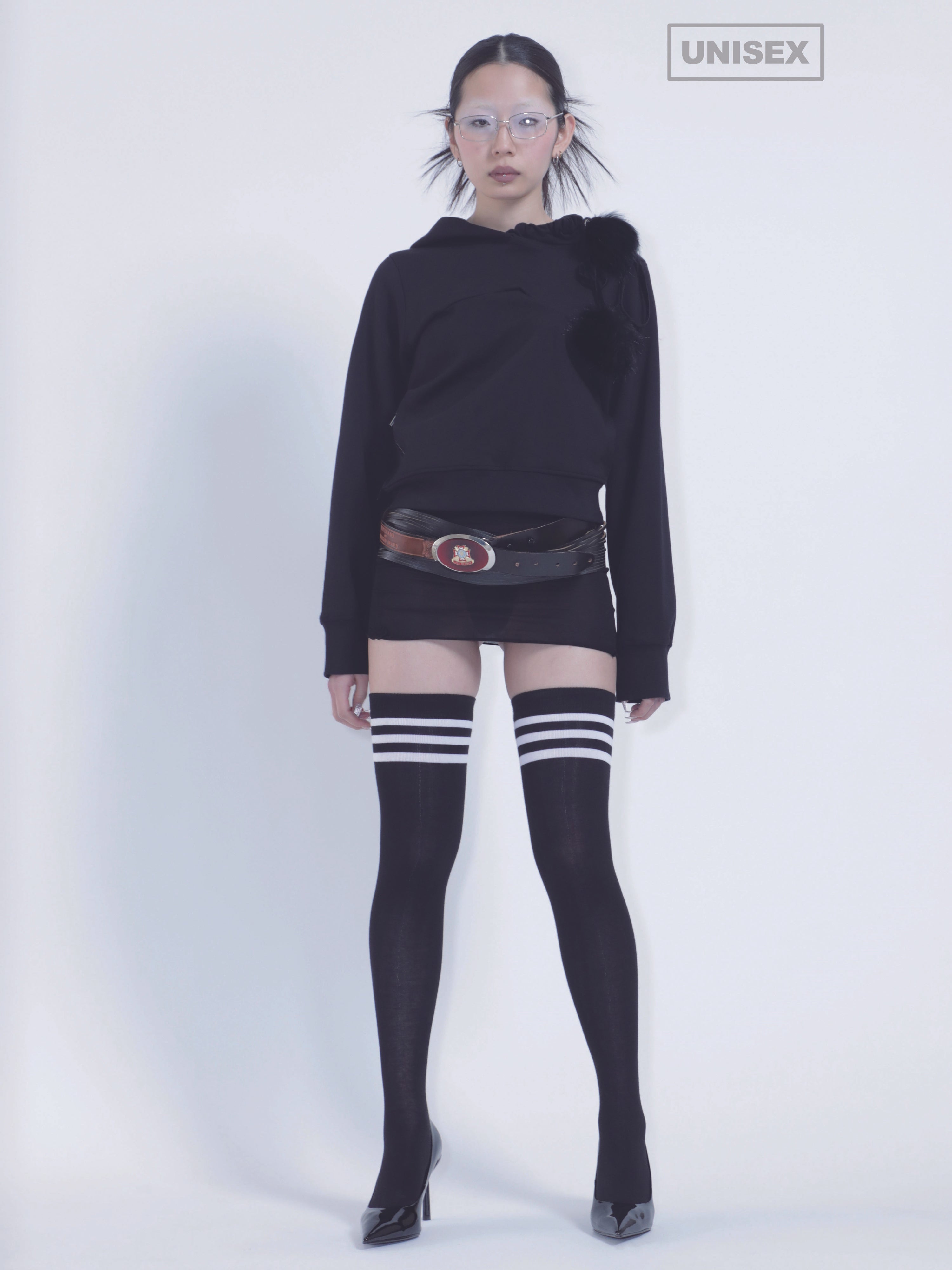 Junk bunny- hoodie- bk