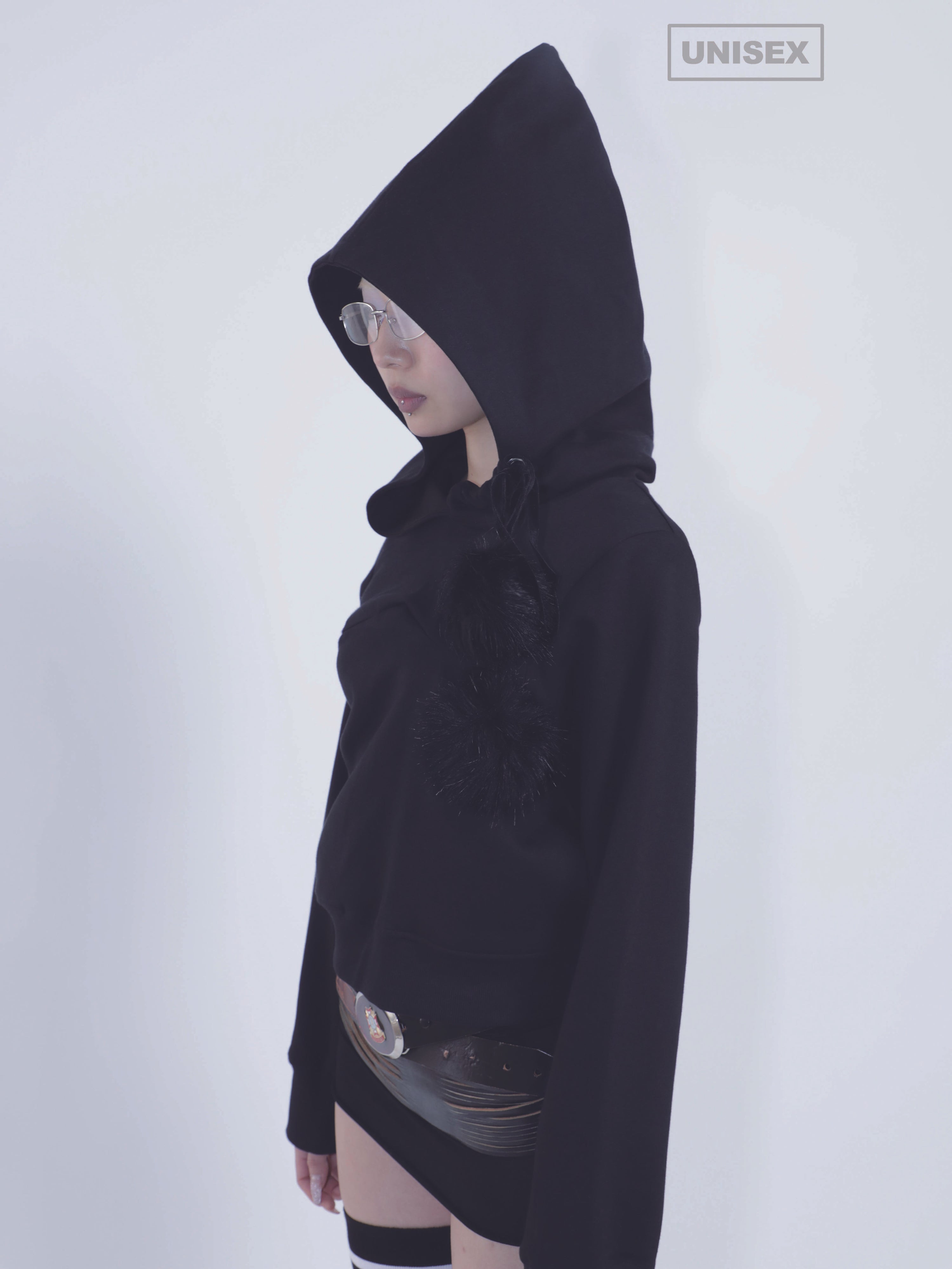 Junk bunny- hoodie- bk