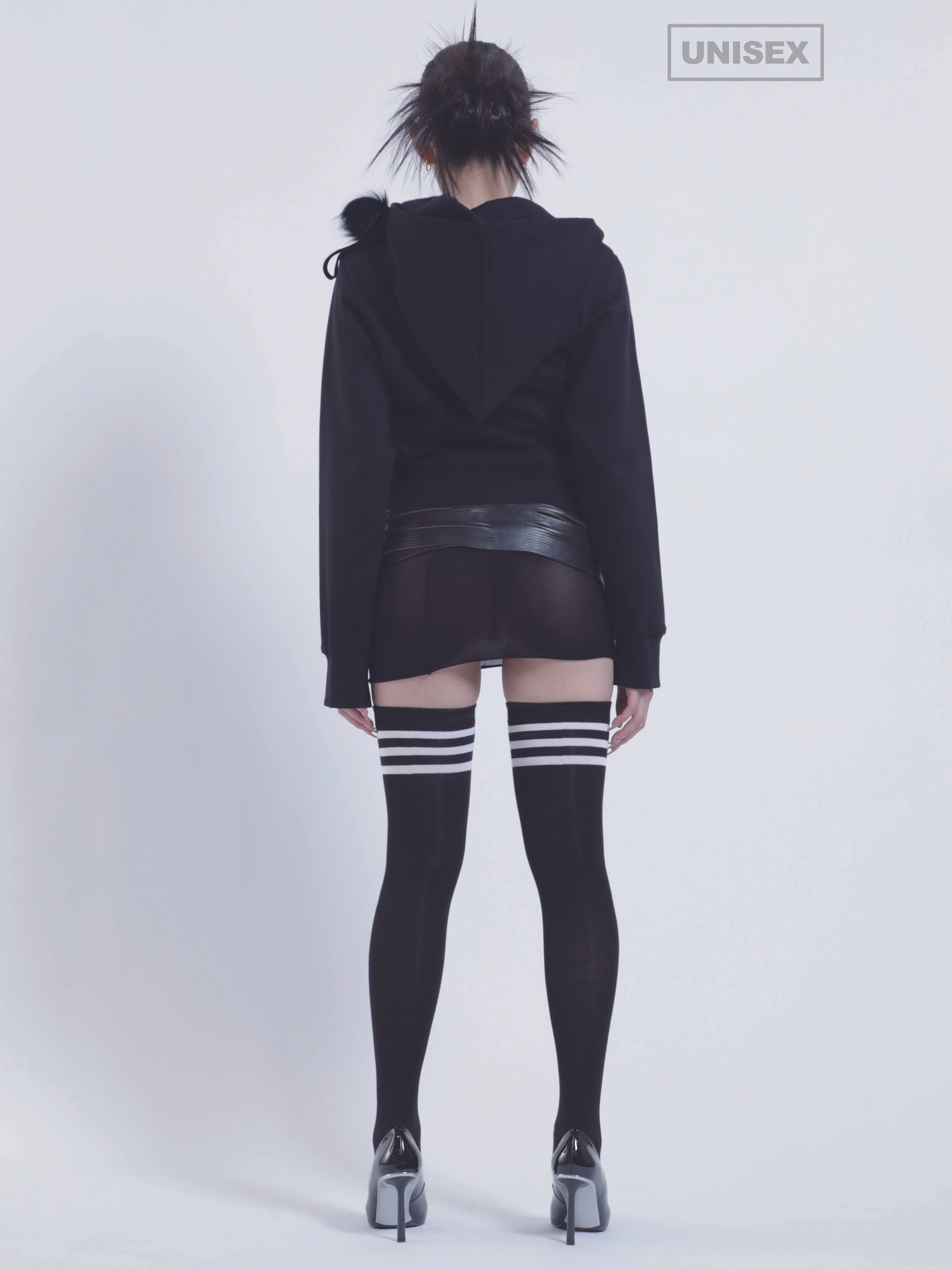 Junk bunny- hoodie- bk