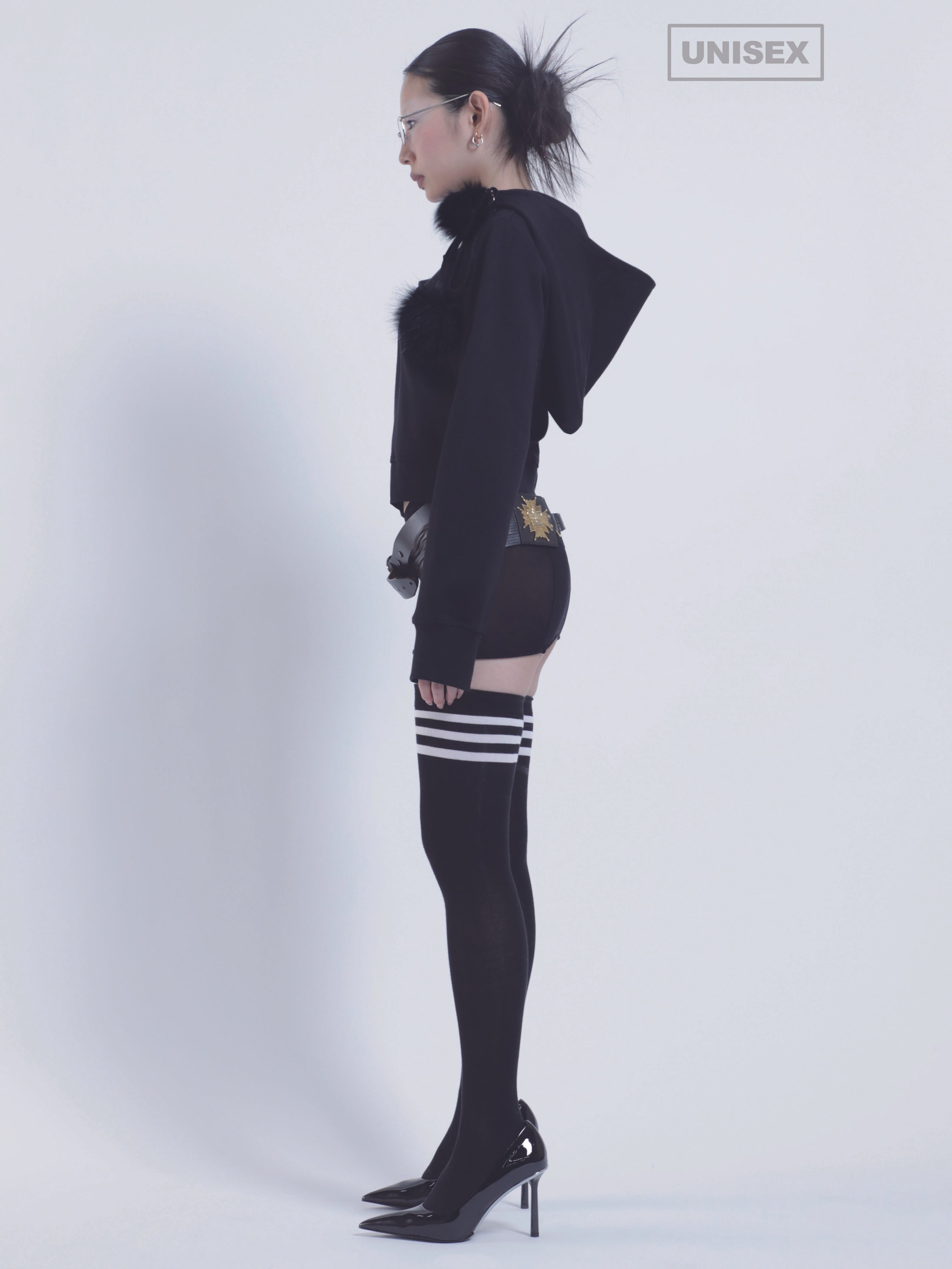 Junk bunny- hoodie- bk