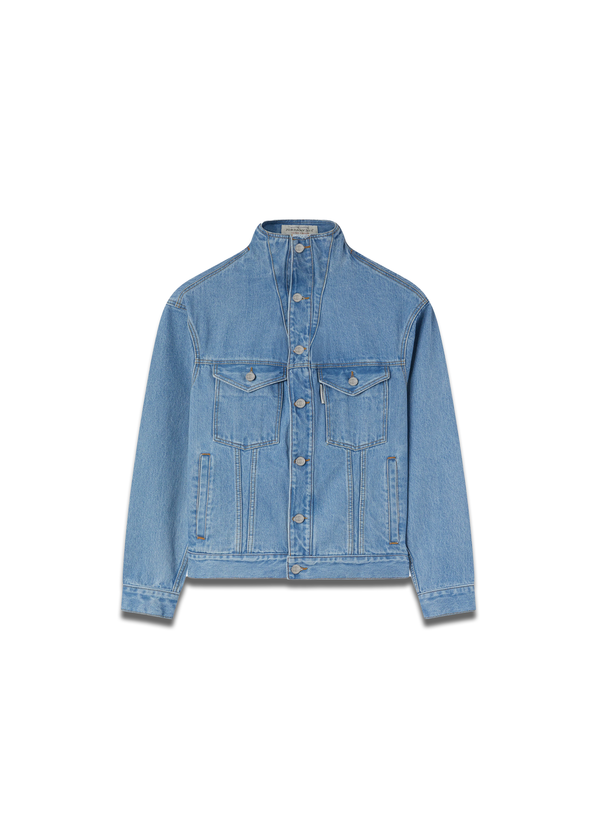 Liquidity jacket light indigo sw