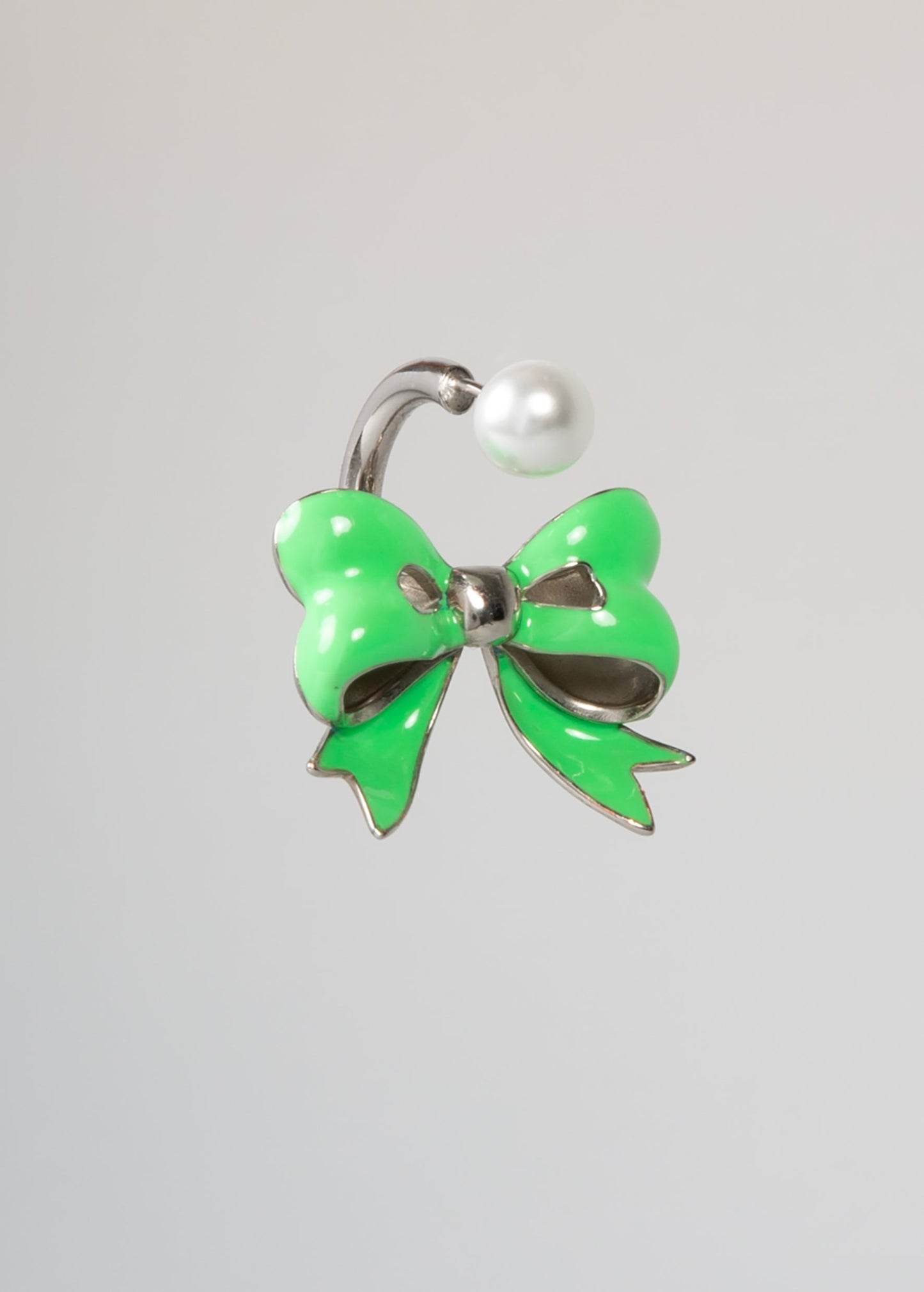 Keep it cute neon green earring