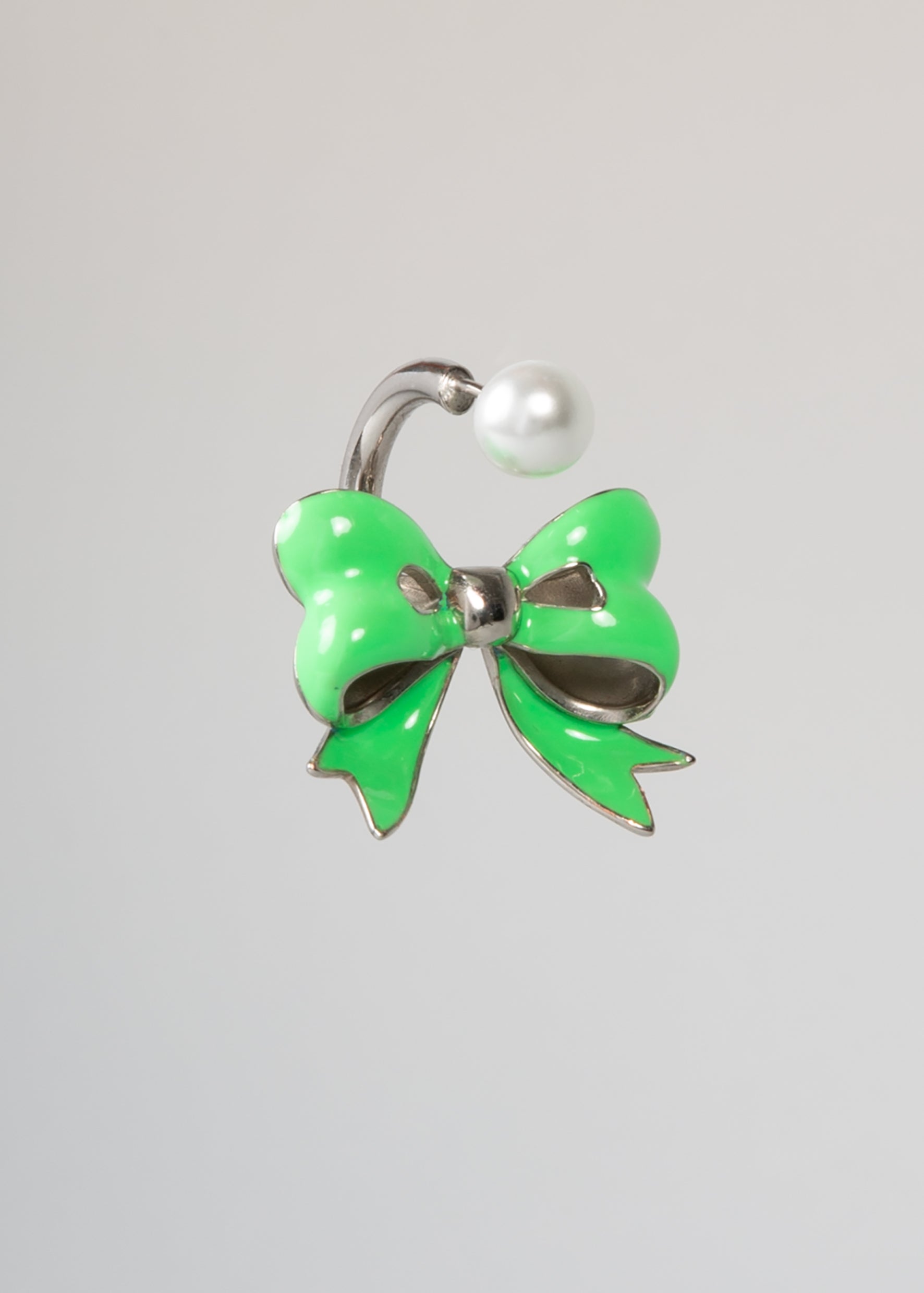 Keep it cute neon green earring