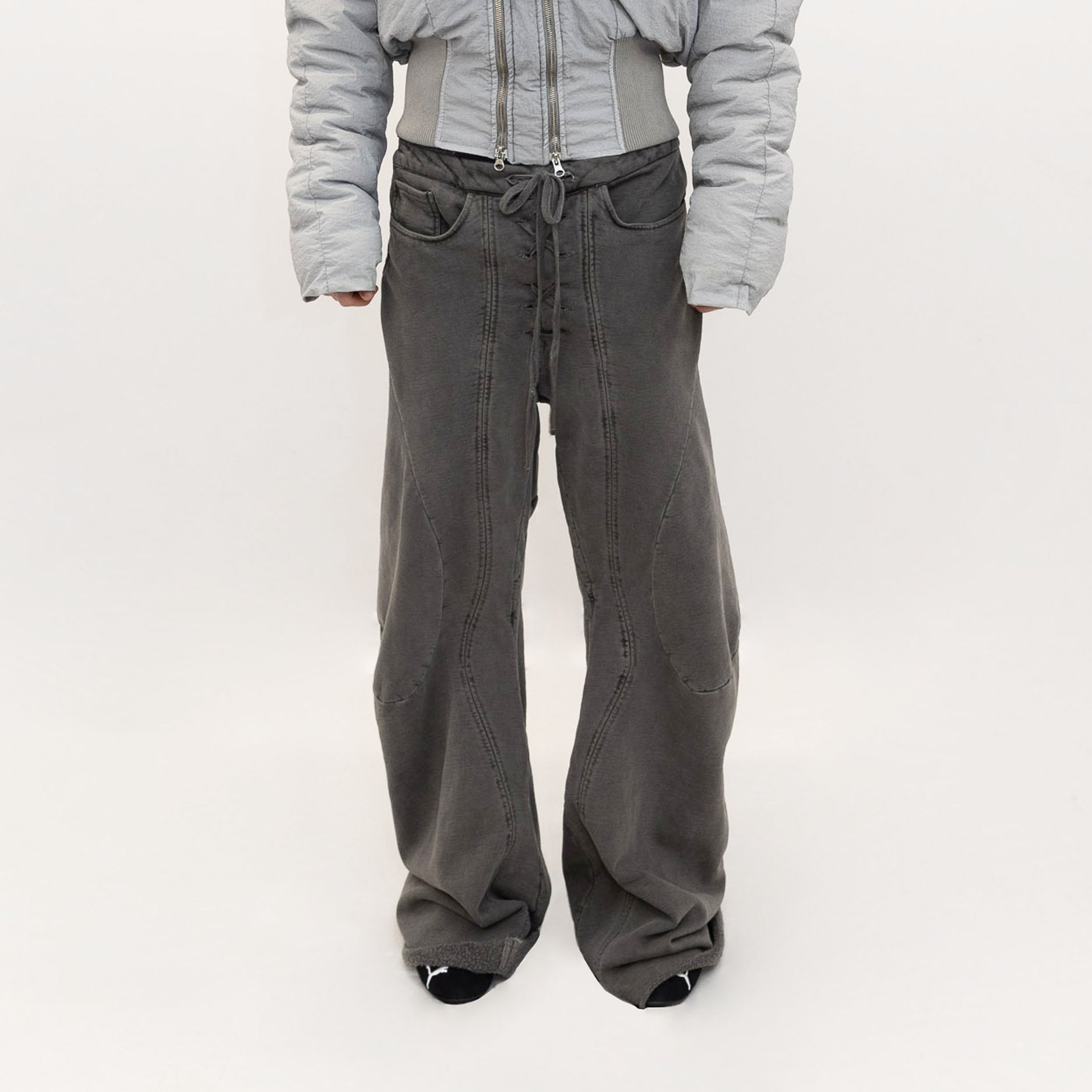 Engineered jogger charcoal