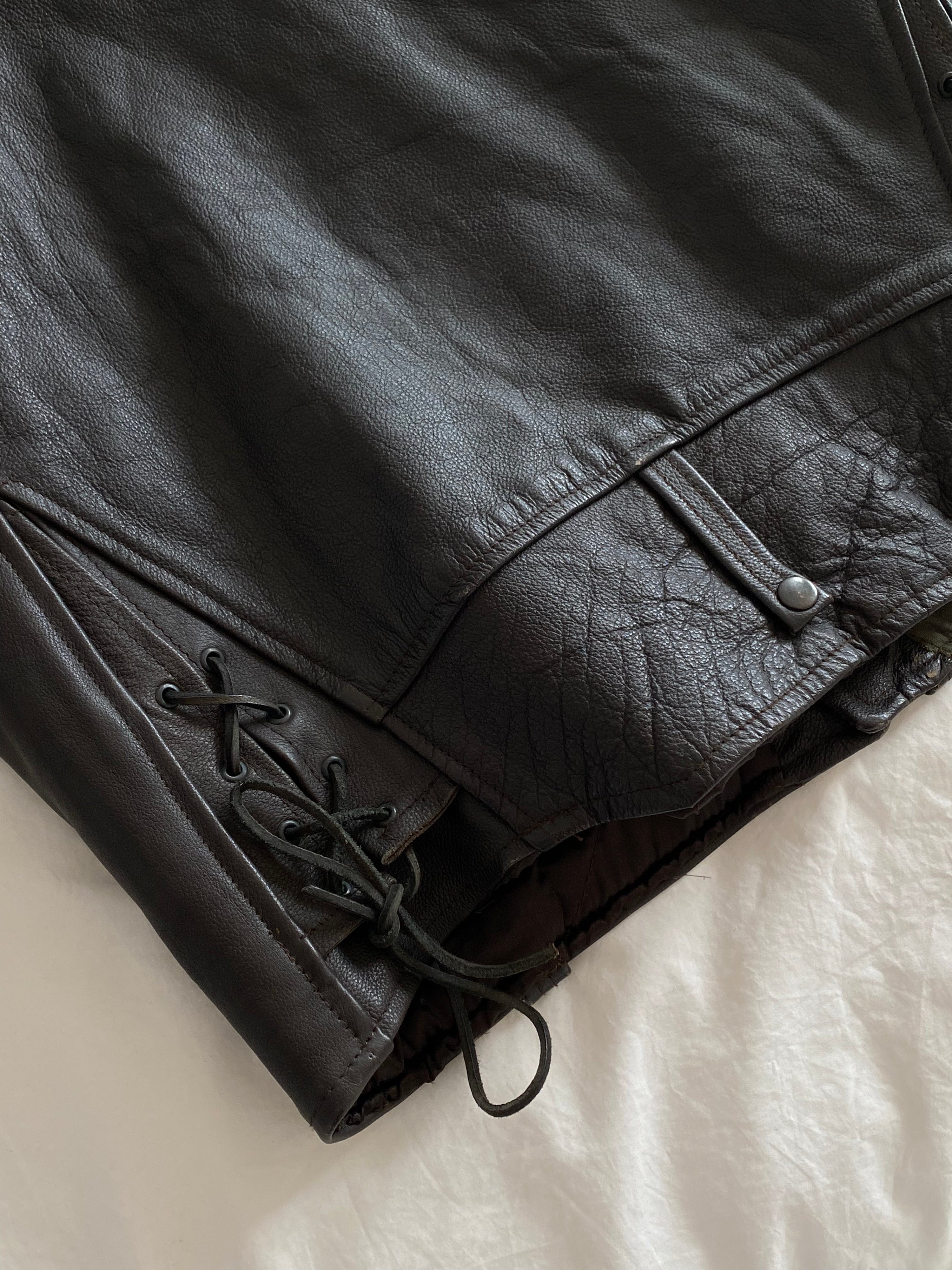 The alain leather jacket