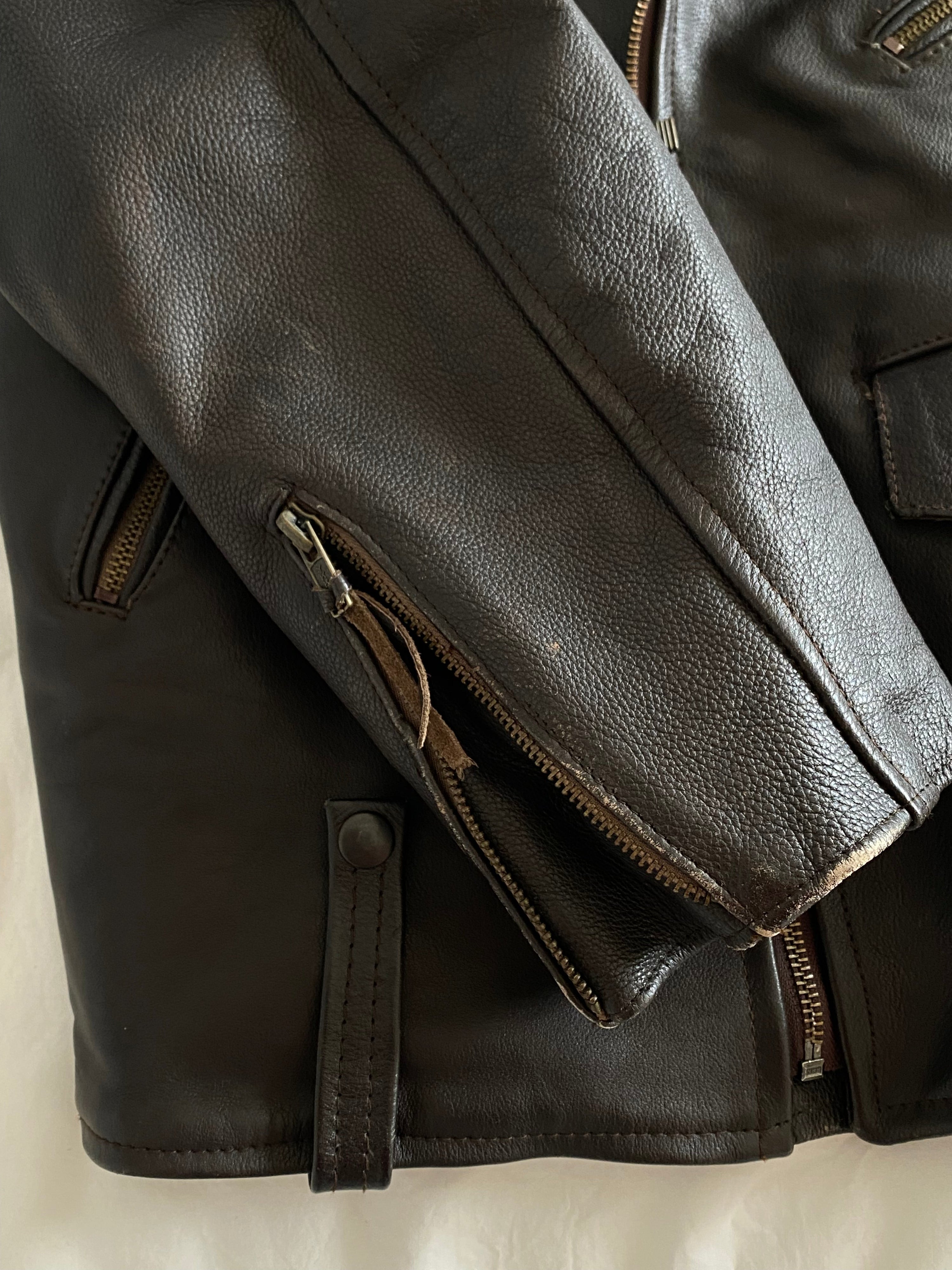 The alain leather jacket