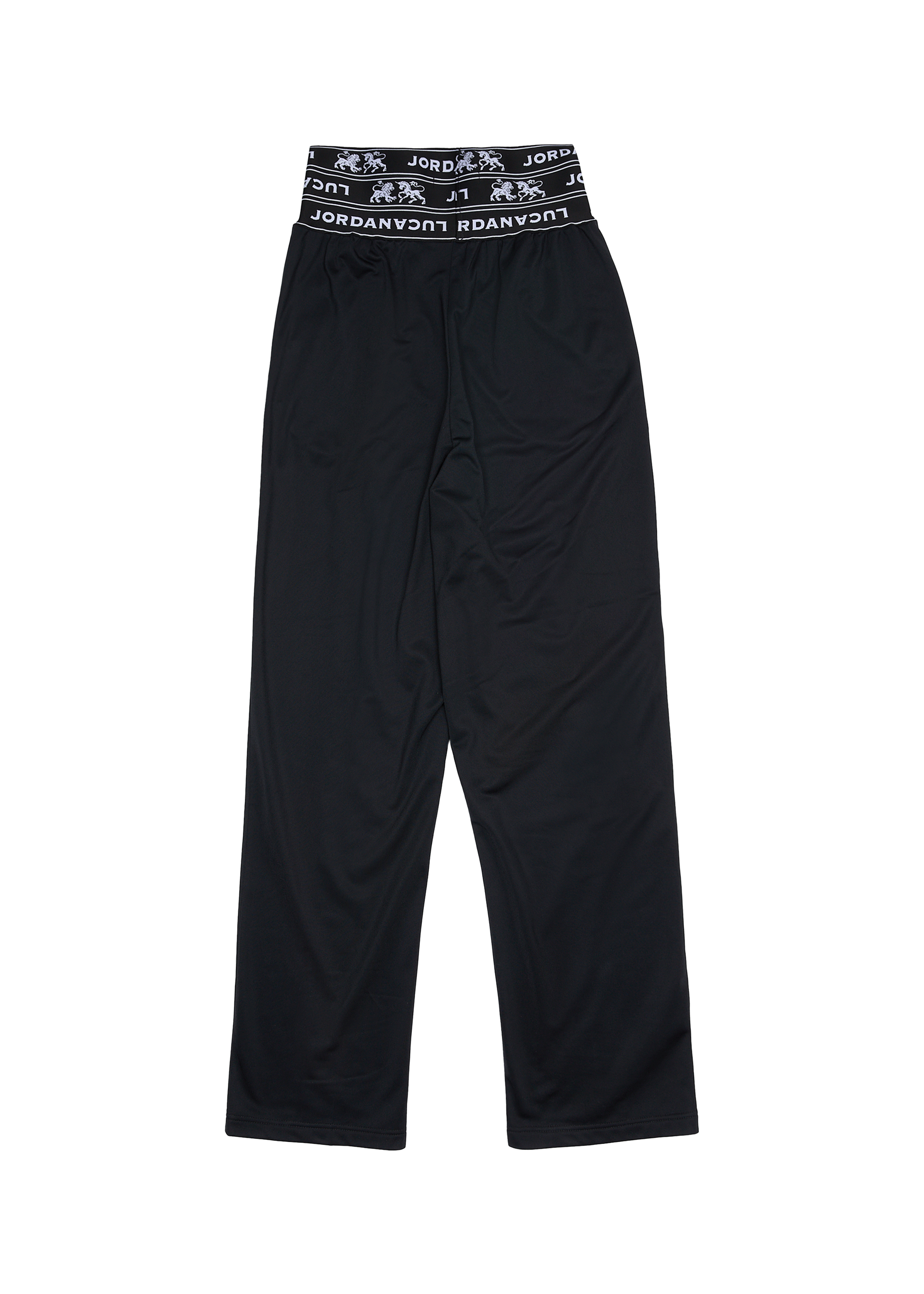 Triple waist joggers black
