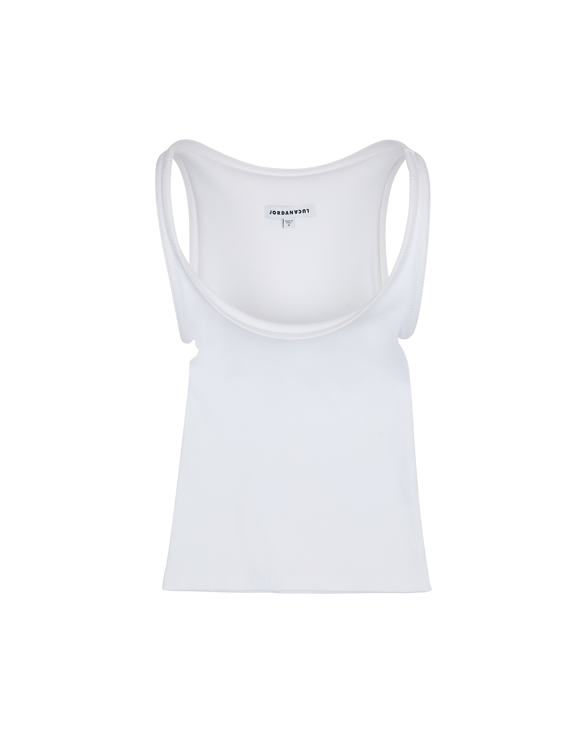 Blur tank top white