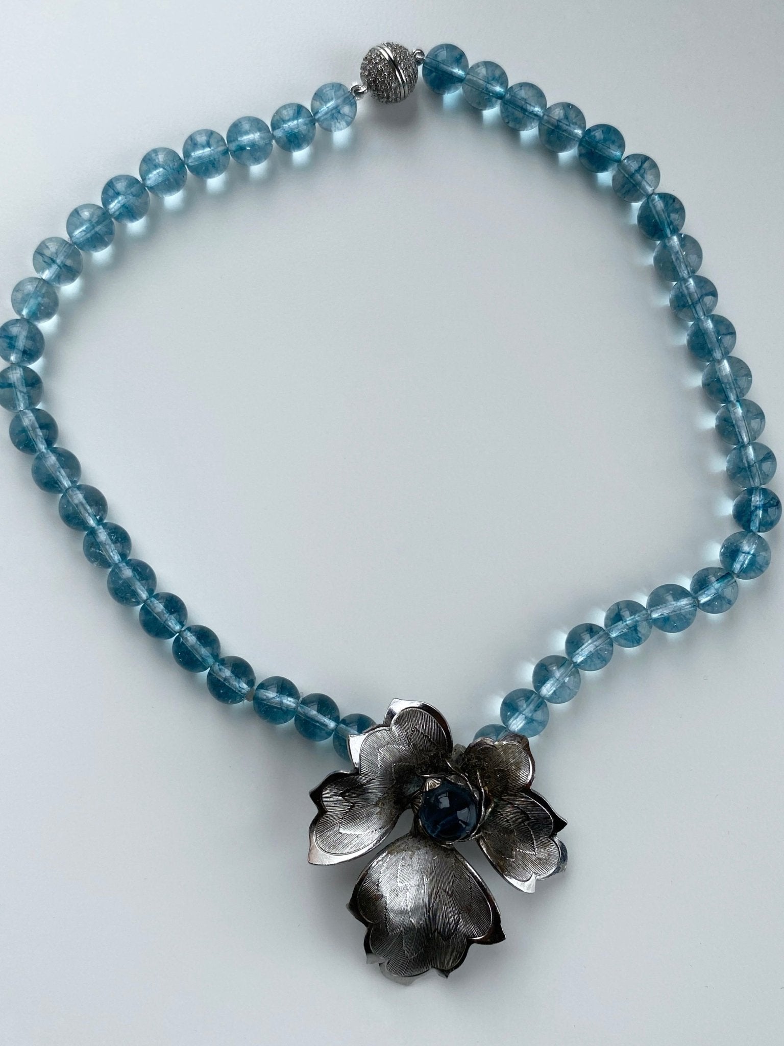 Lotus blossom necklace