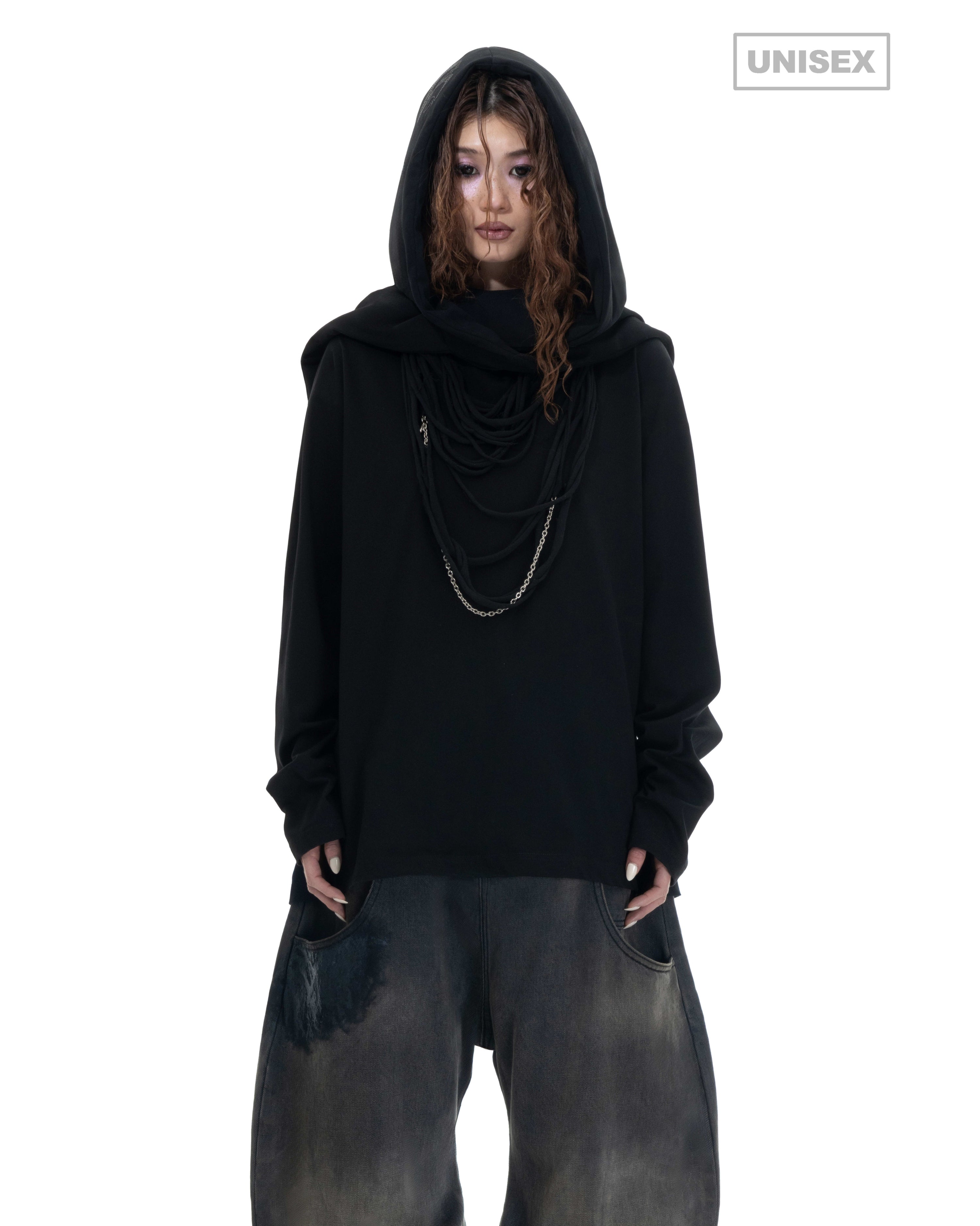 Shadow dust- hooded sweatshirt