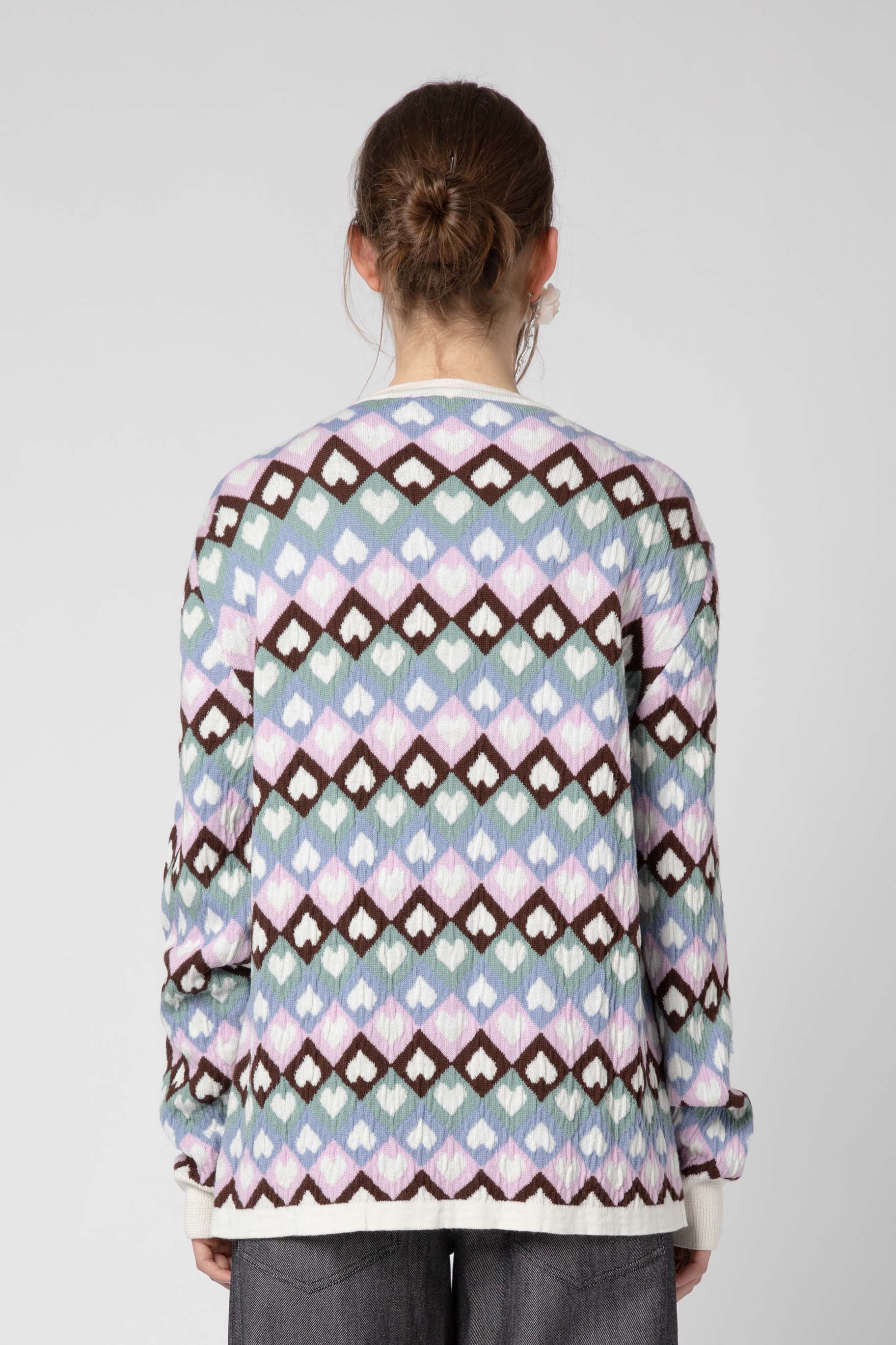 Cardigan rainbow
