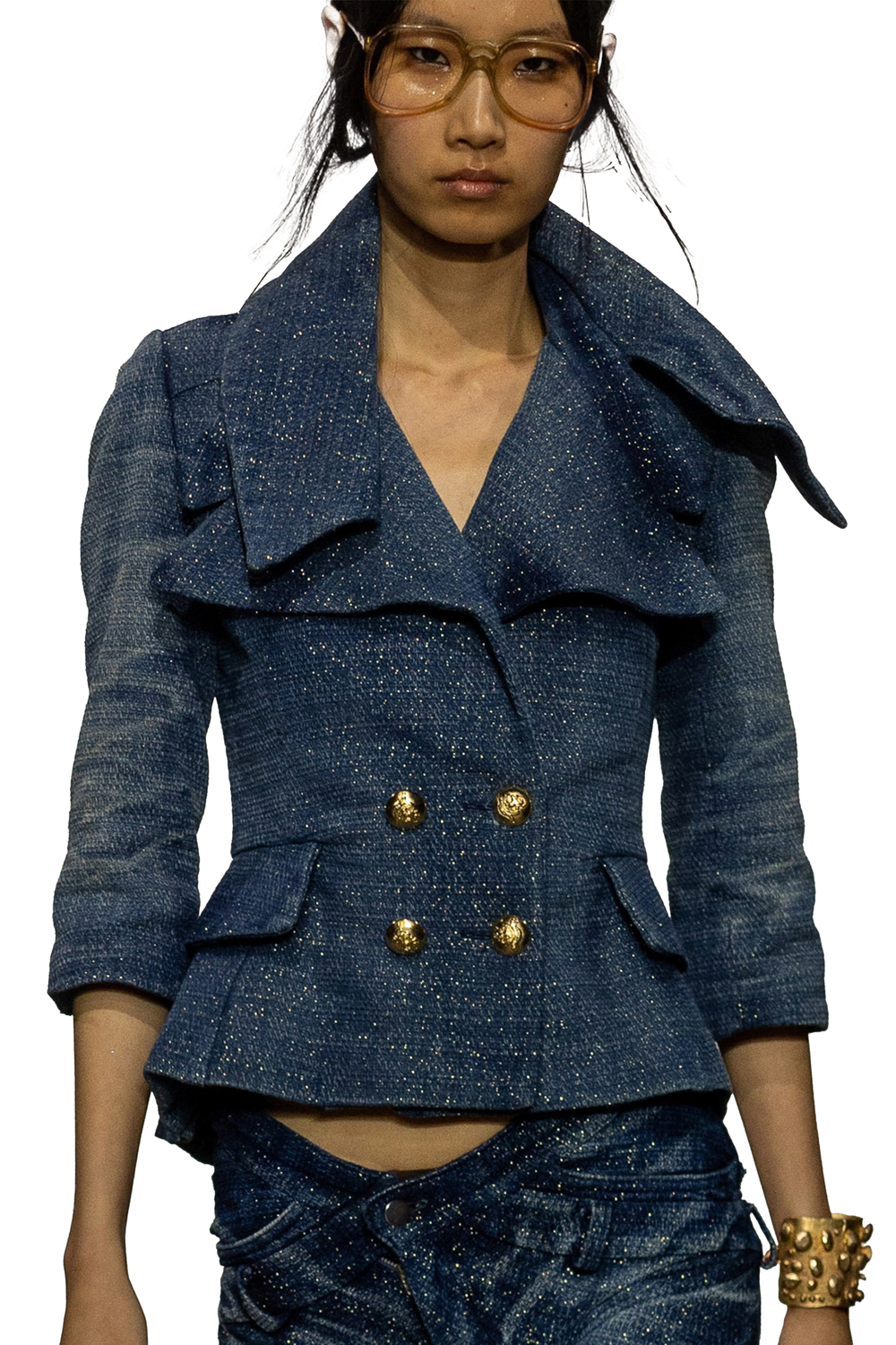 Oversized Collar 
Blazer
