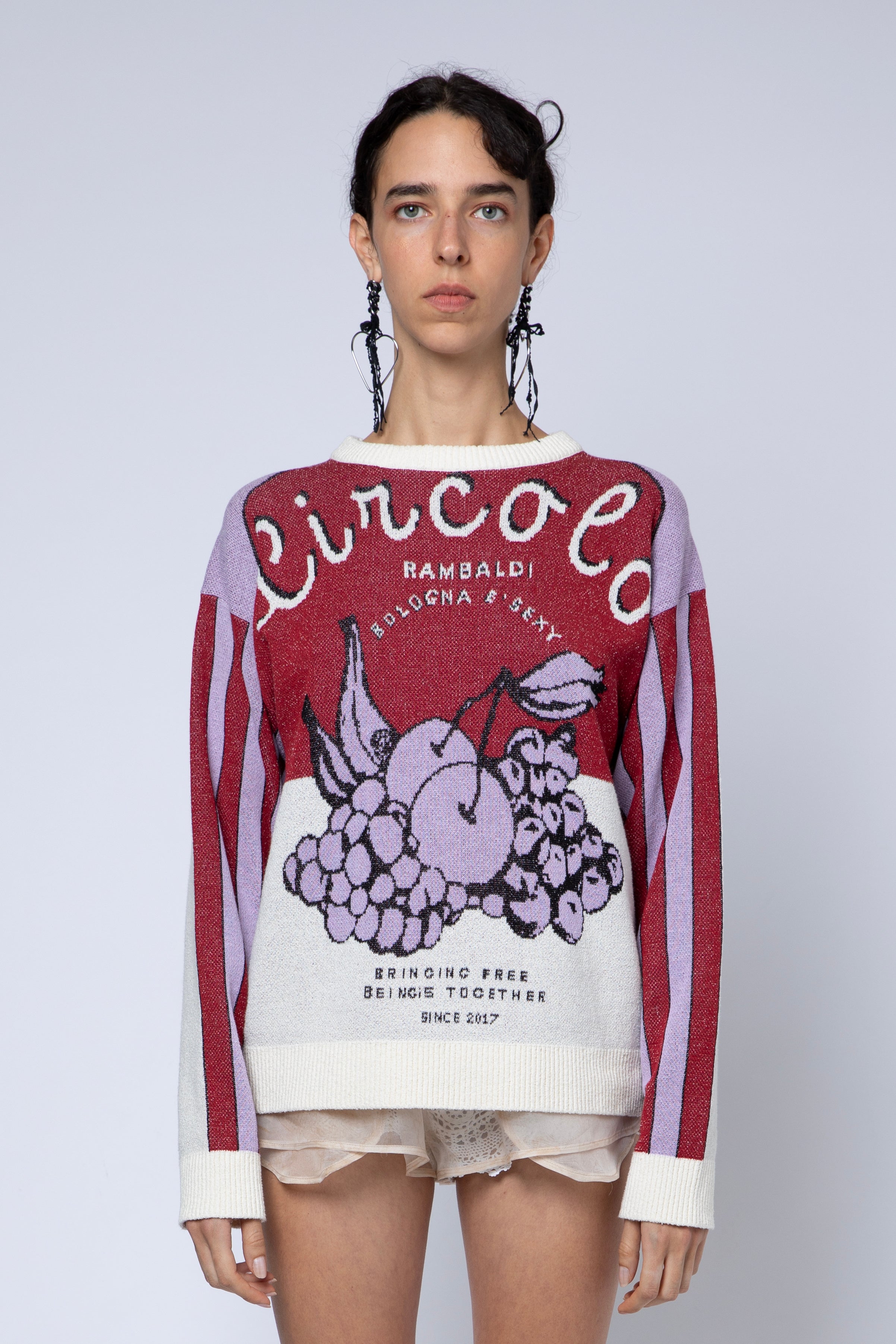 Maglia jacquard circolo rambaldi