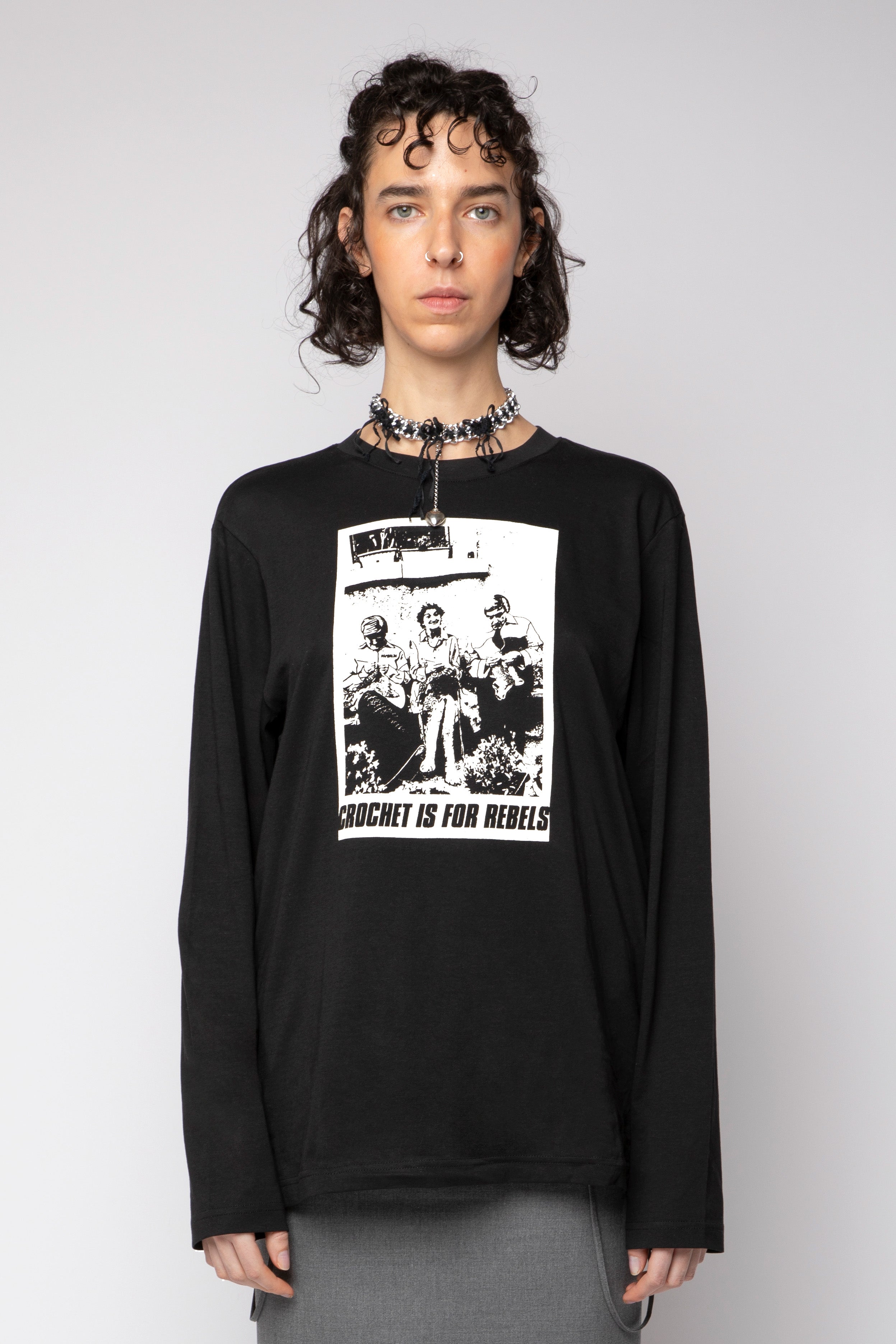 Longsleeve crochet is for rebels
