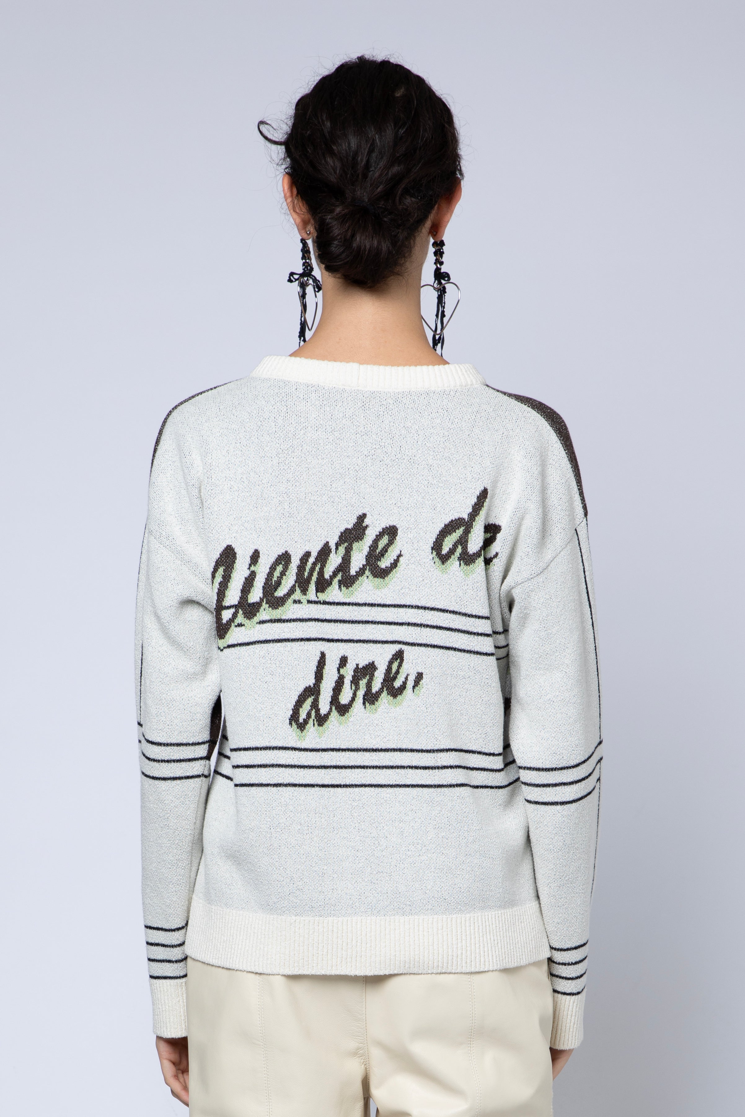 Maglia jacquard fiera della biancheria