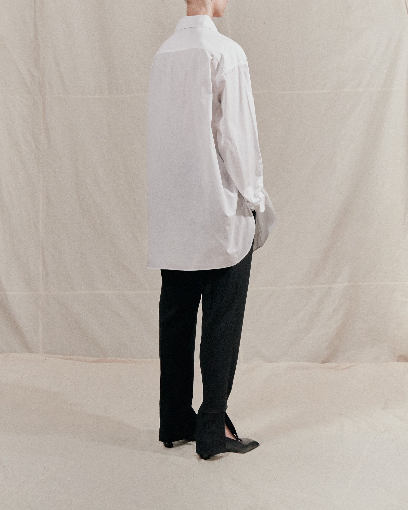 Oversized travel shirt - cotton