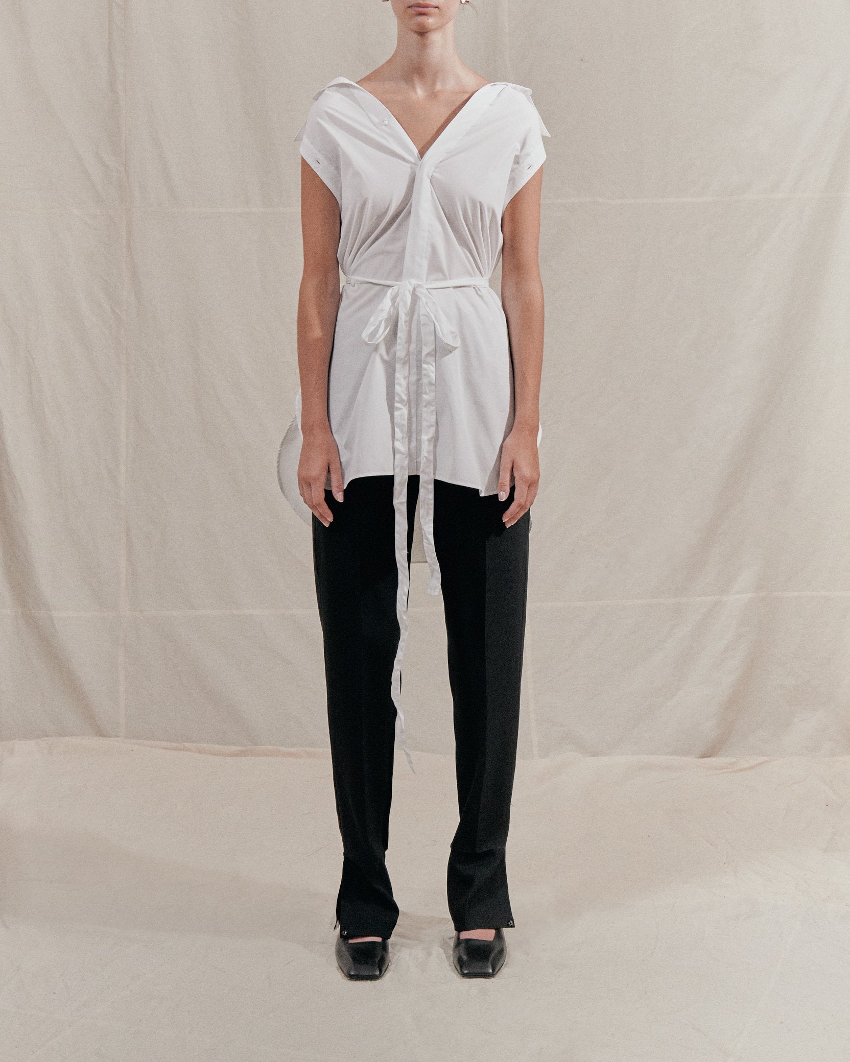 Oversized travel shirt - cotton