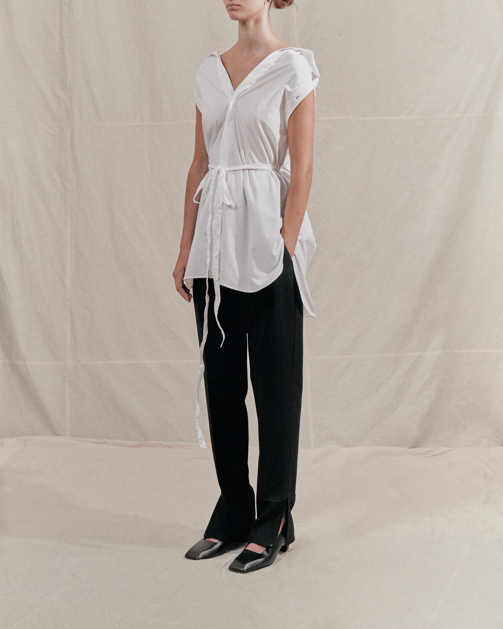 Oversized travel shirt - cotton