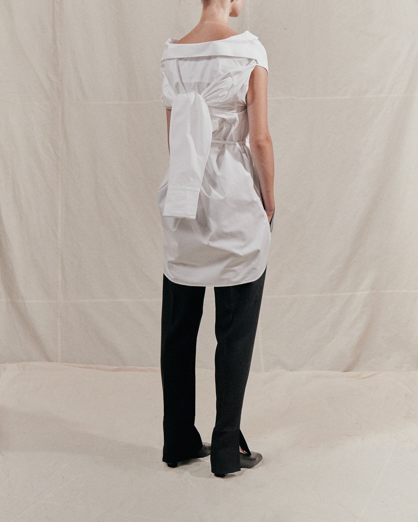 Oversized travel shirt - cotton