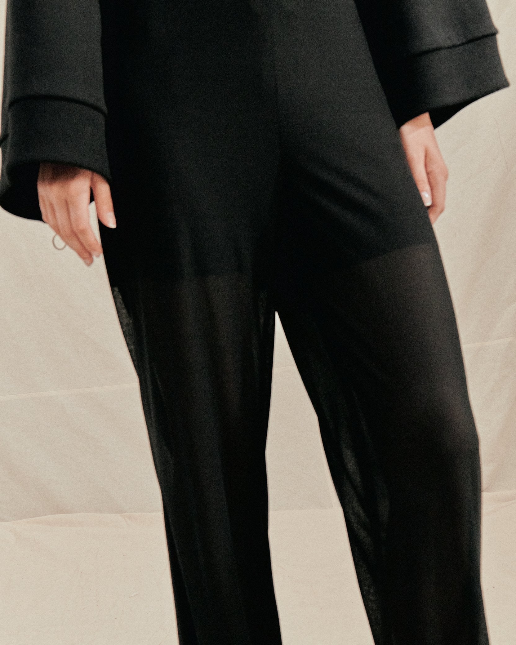 Double pants sheer