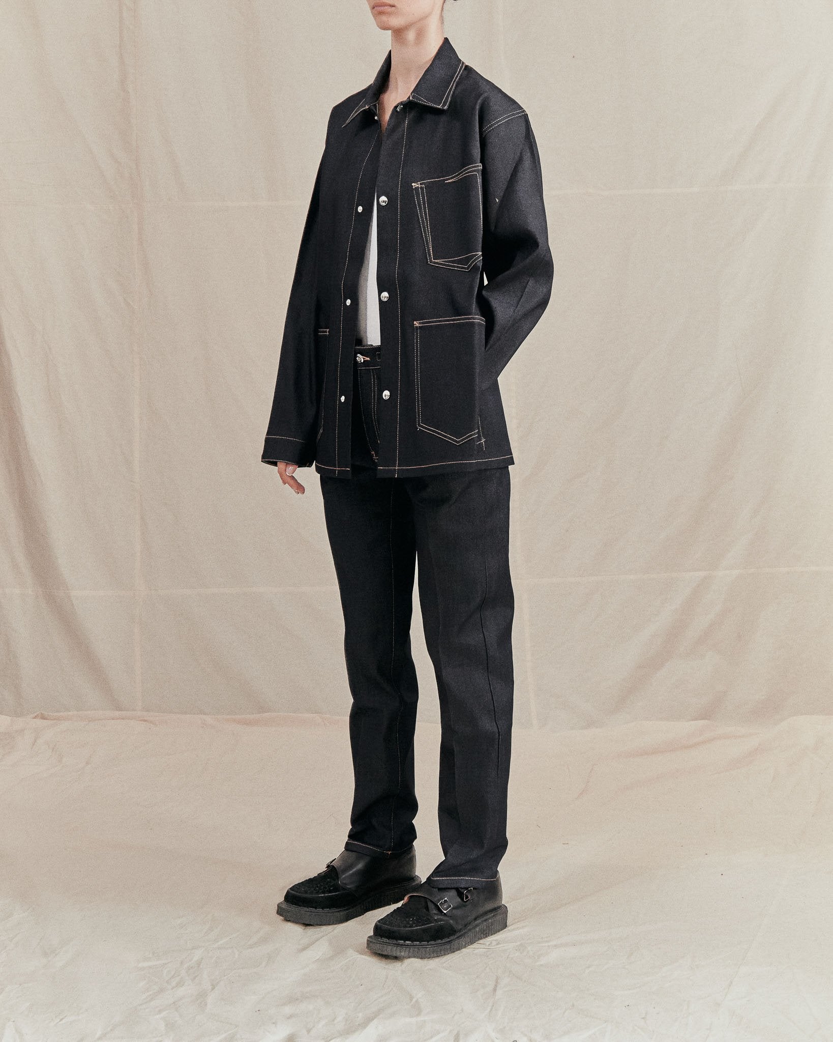 Work jacket denim