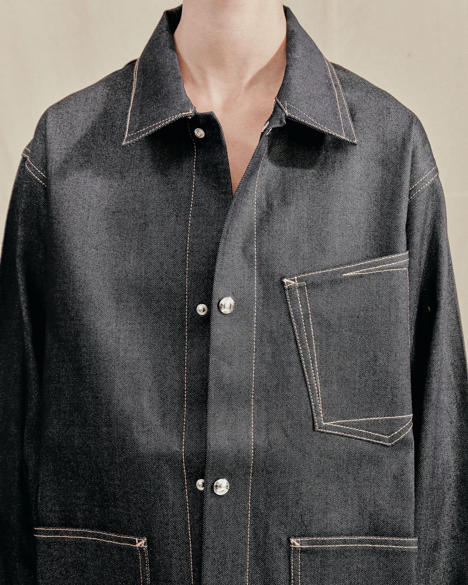 Work jacket denim
