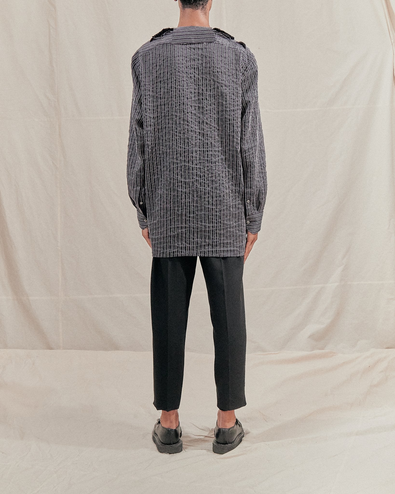 Hook & eye shirt - stripe