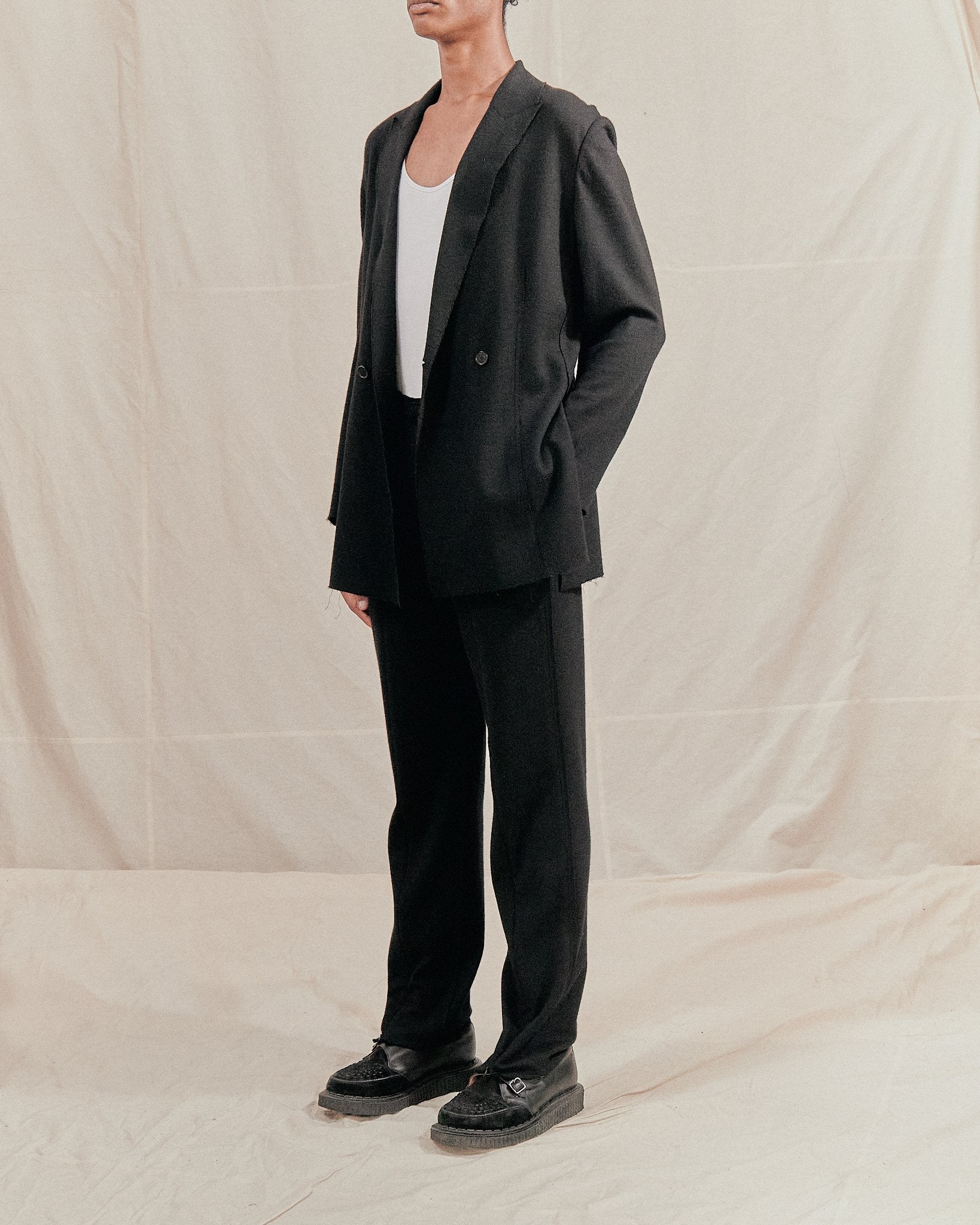 Slim jacket - cashmere