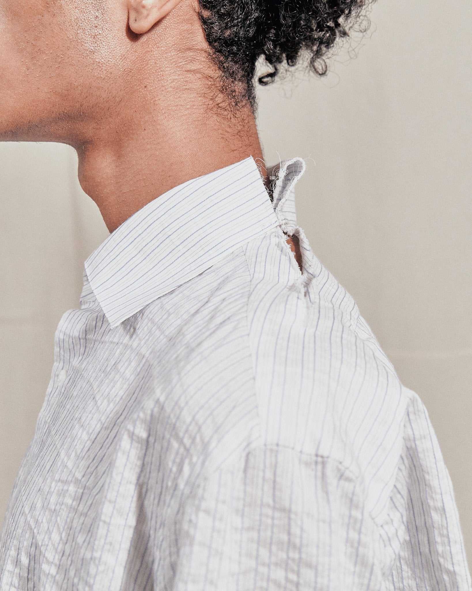 Hook & eye shirt - stripe