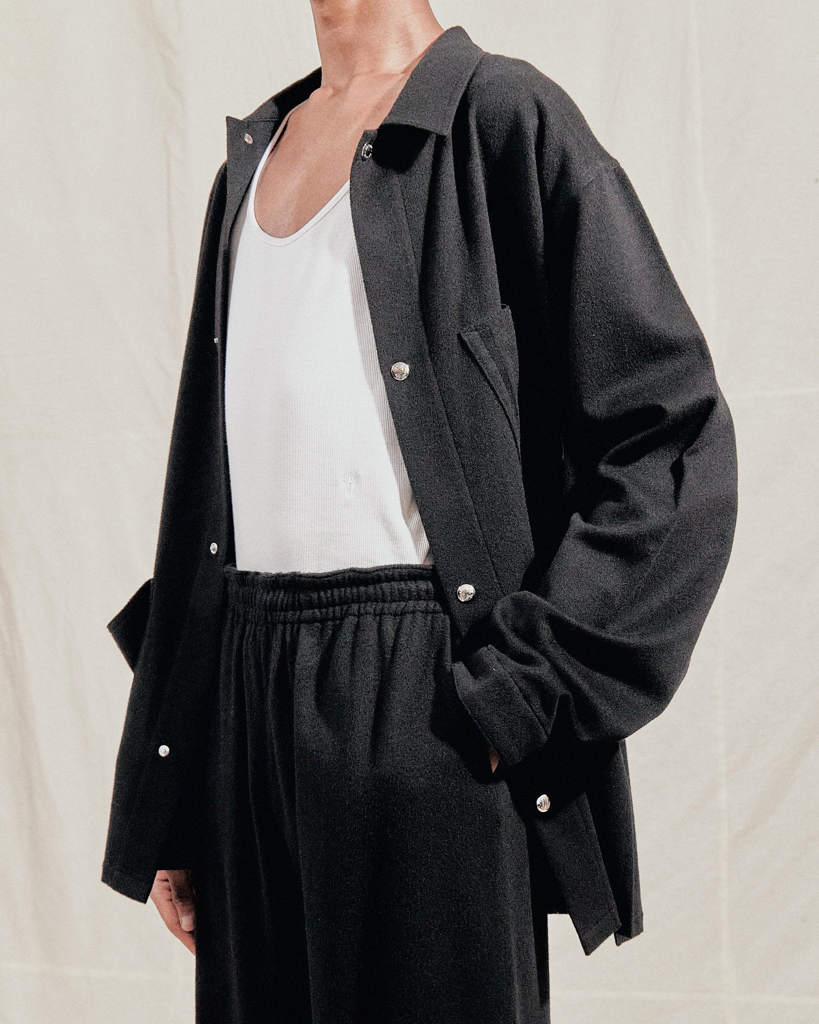 Work jacket - cashmere