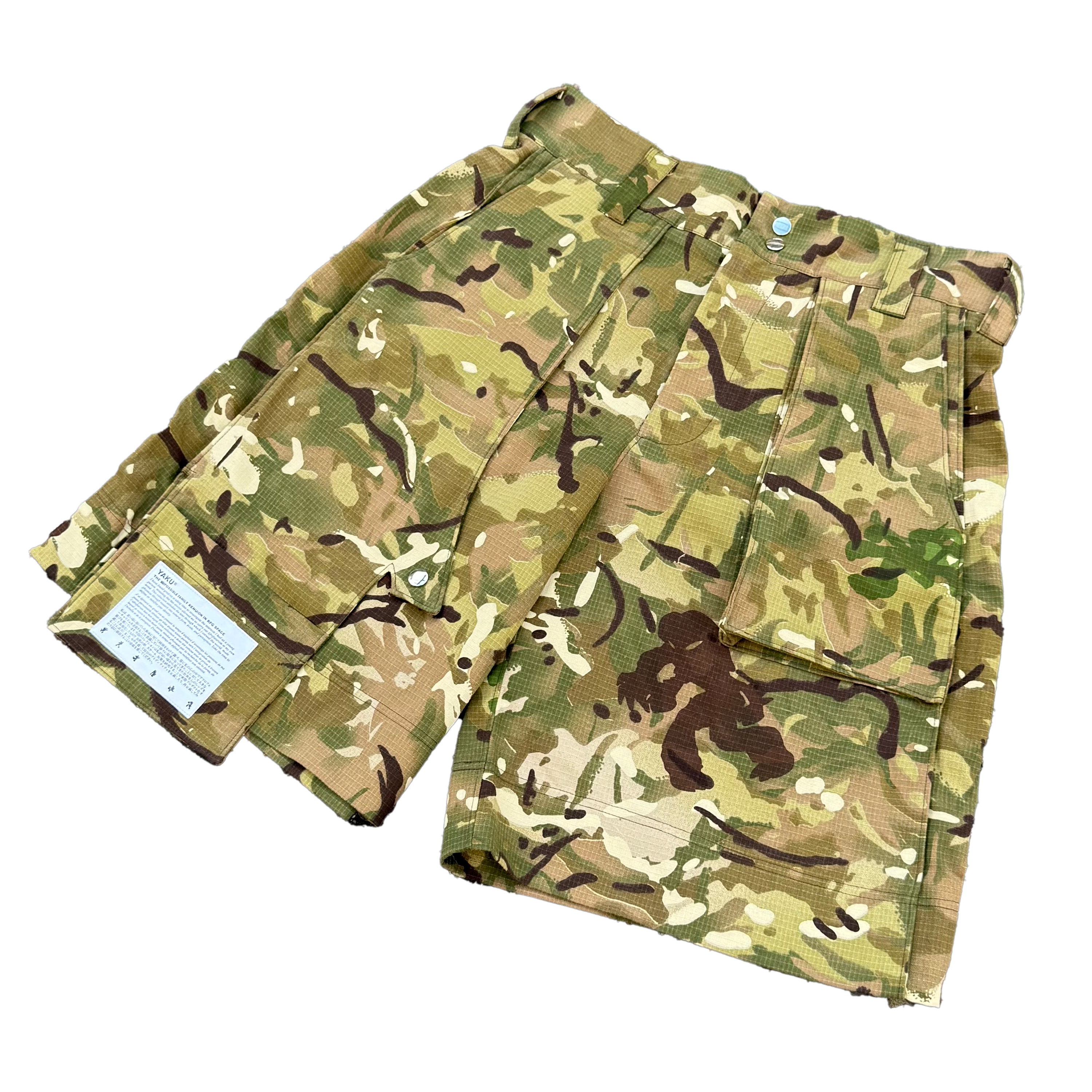 7-pocket cargo short - camo
