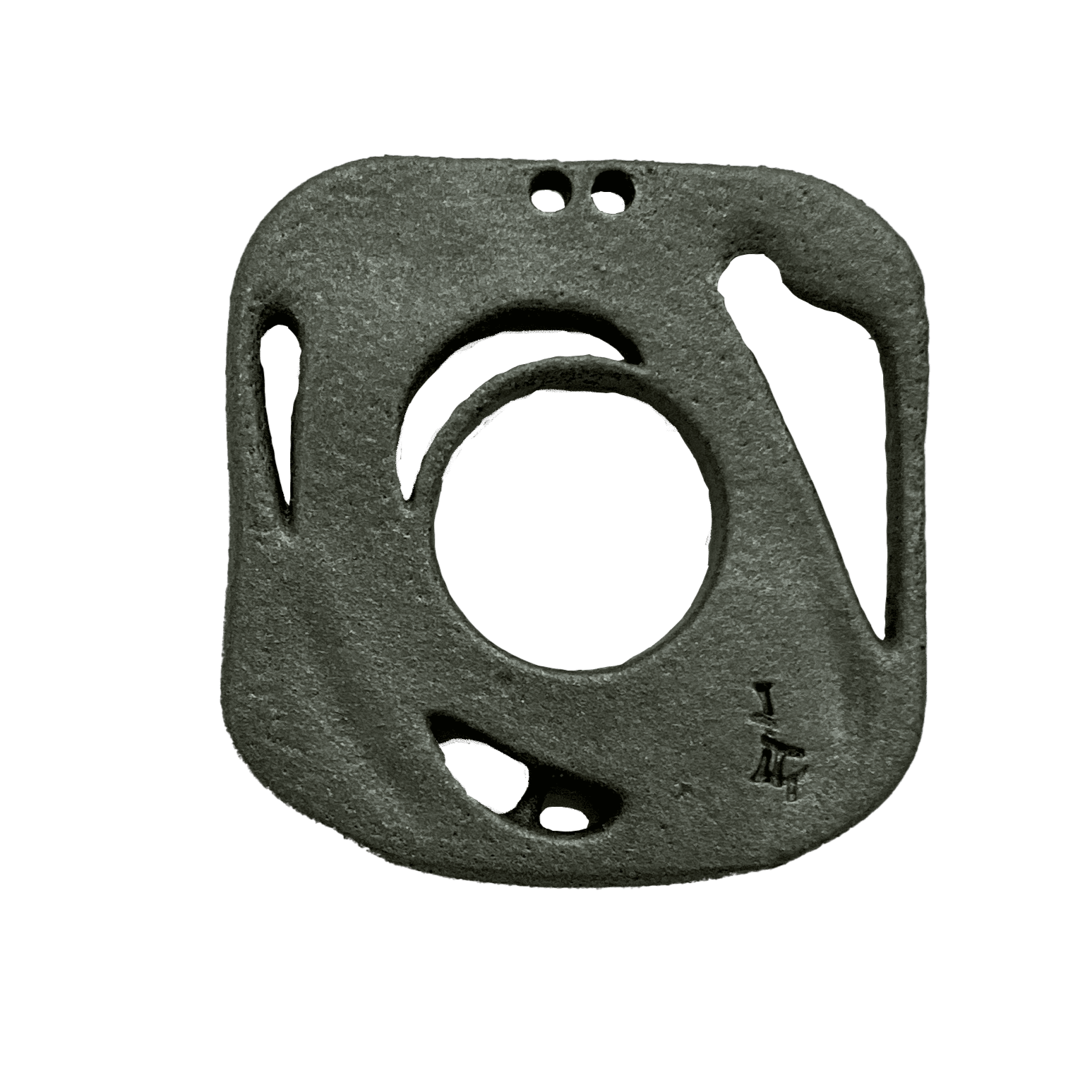 Amulet squaralith for garment