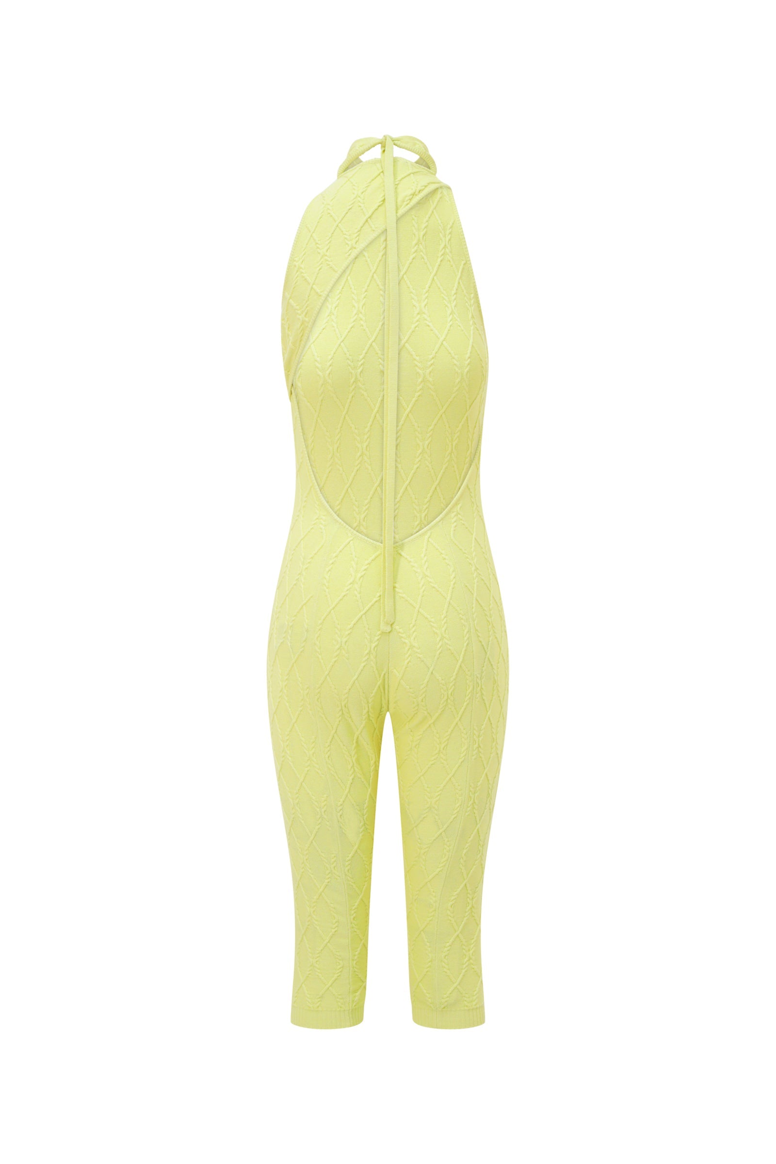 Racer bodysuit yellow