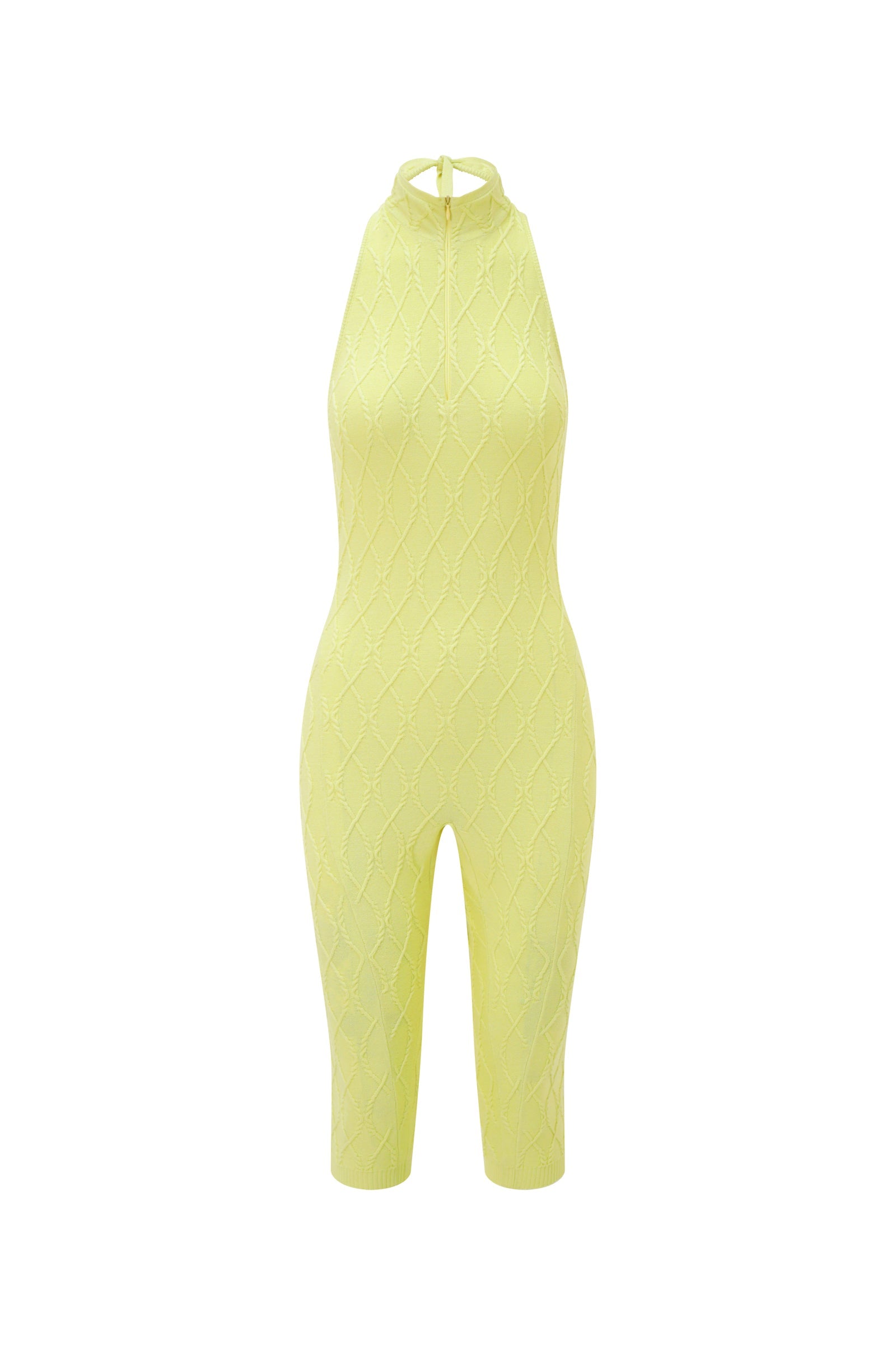 Racer bodysuit yellow