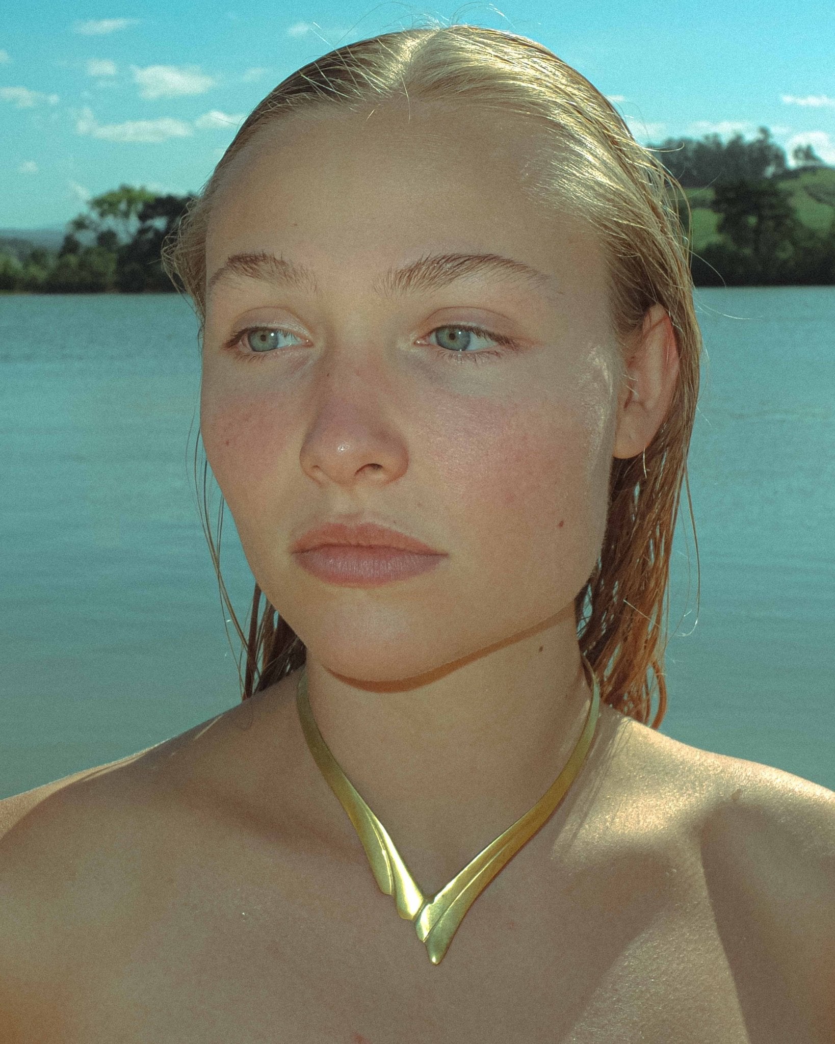 Swam necklace