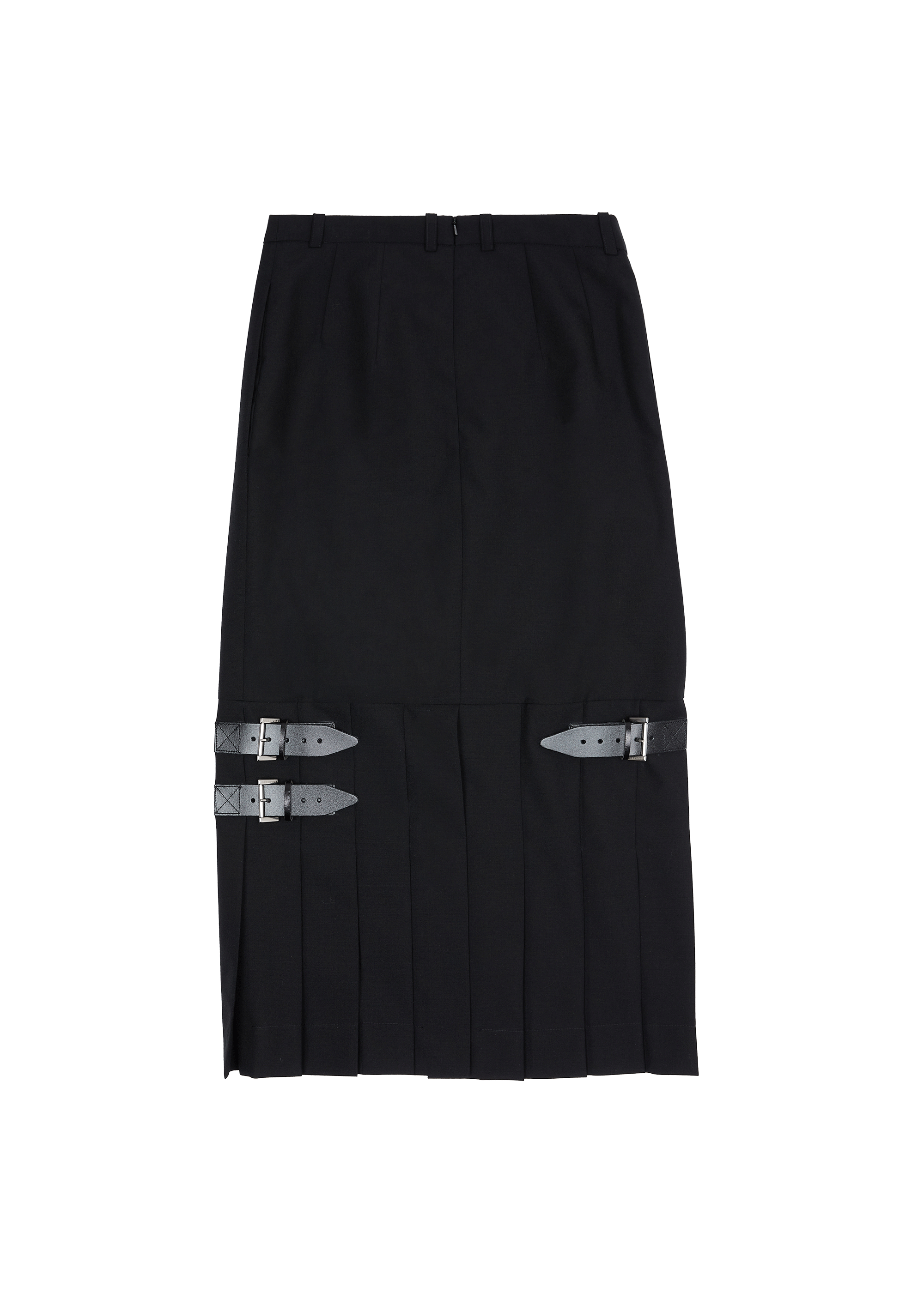 Convex skirt black