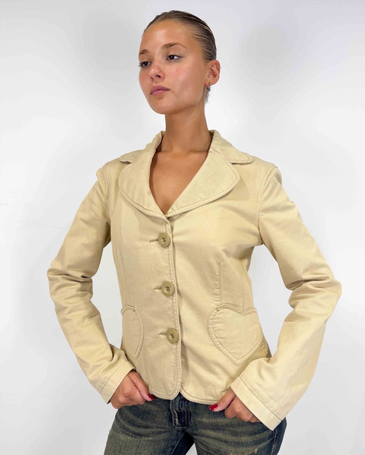 The adaline blazer by moschino
