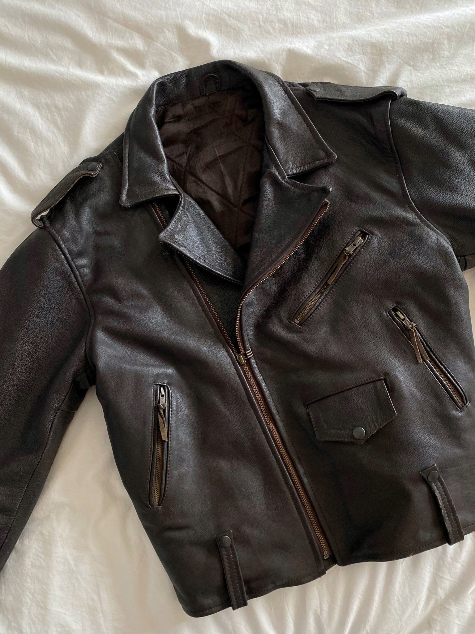 The alain leather jacket