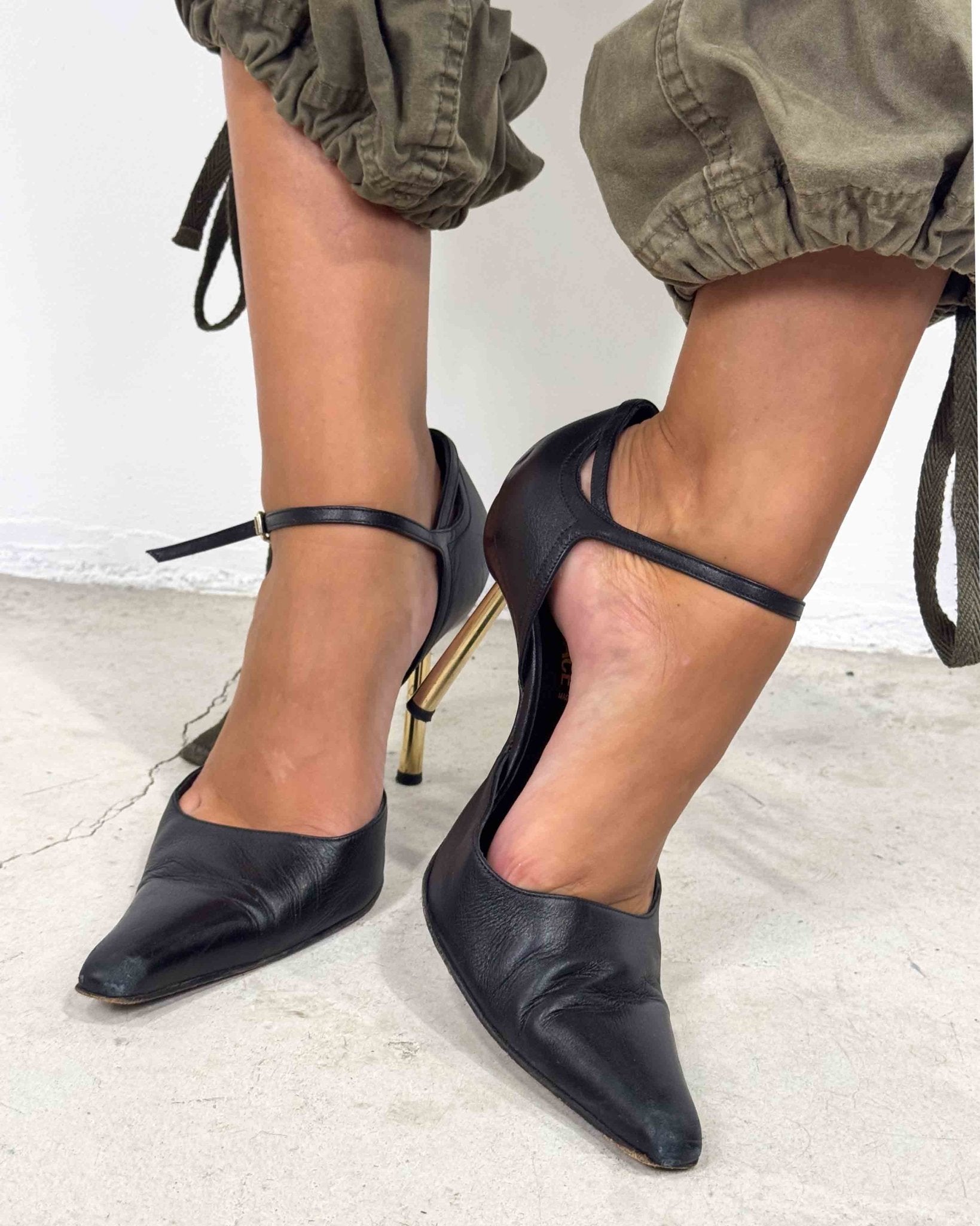 The amelie heels by gianni versace