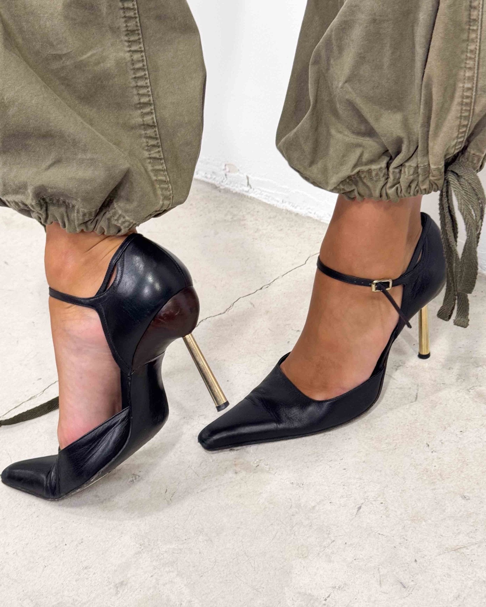 The amelie heels by gianni versace
