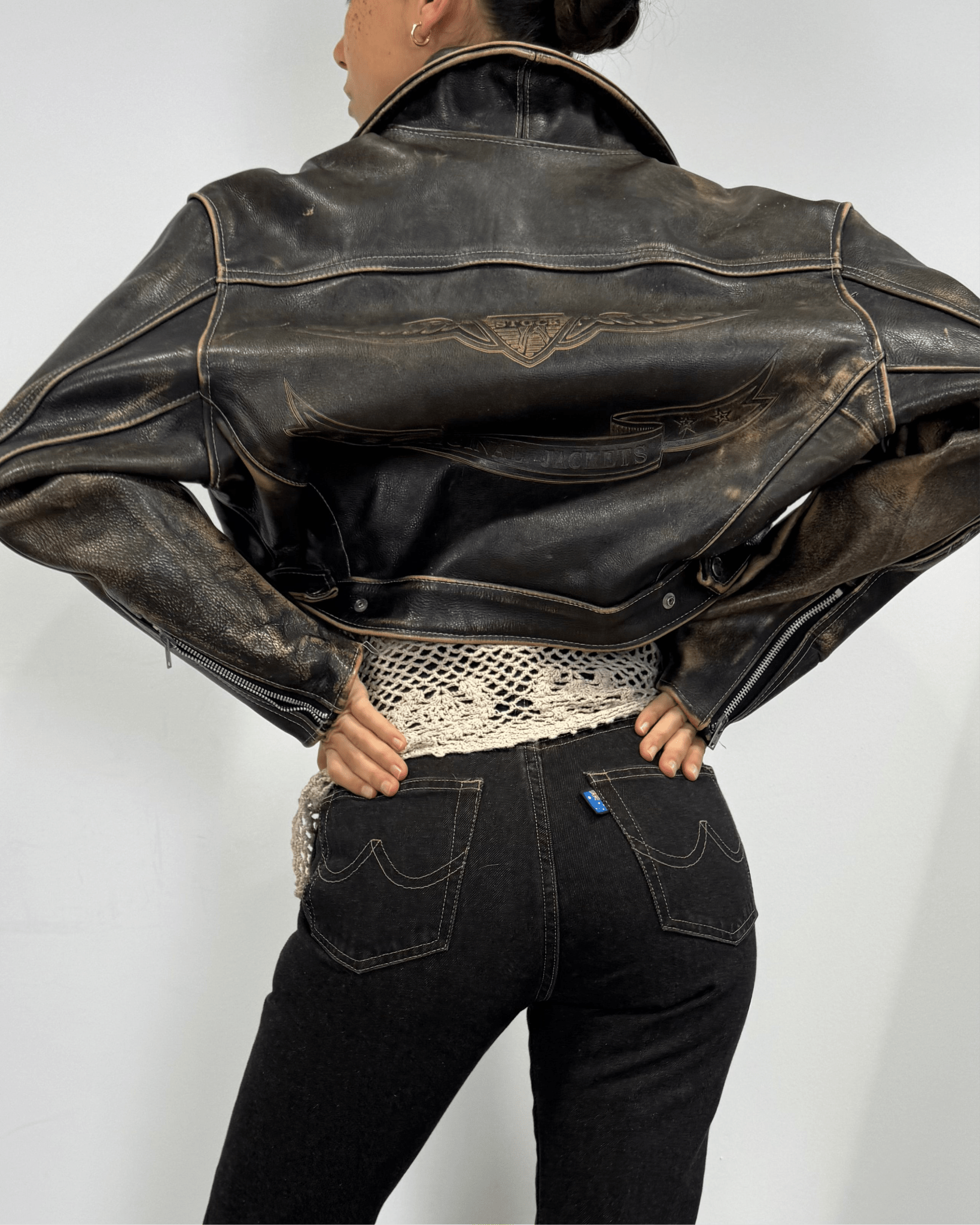 The axel leather jacket