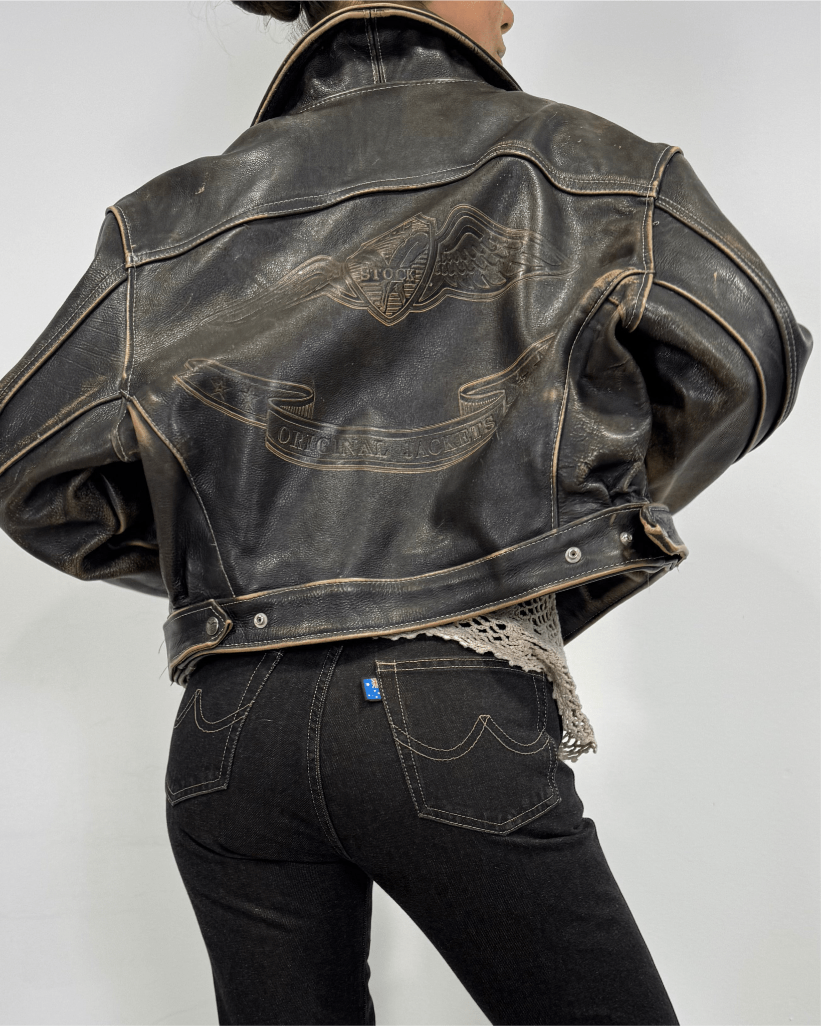 The axel leather jacket
