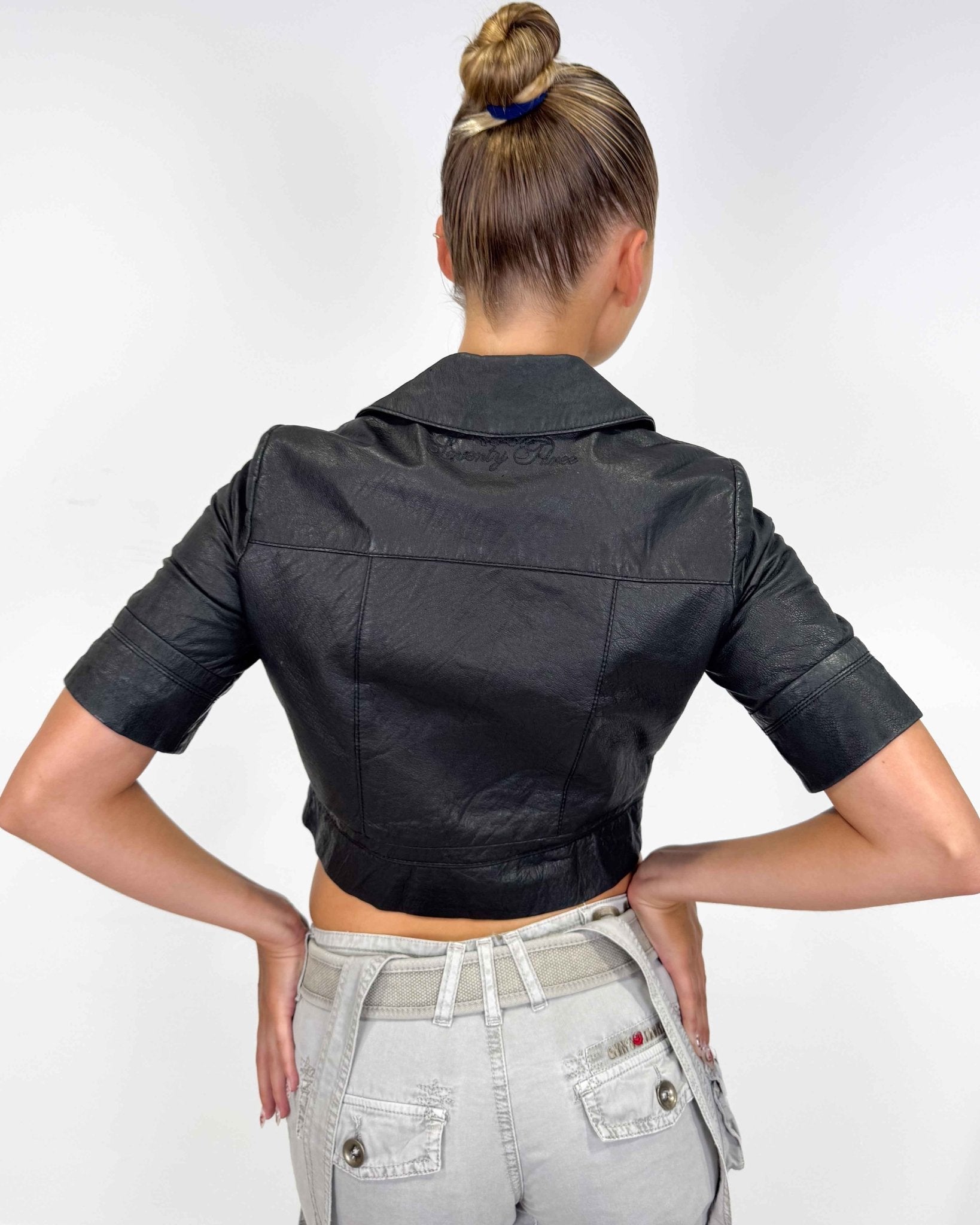 The bailey leather jacket